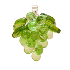 Apple Pie Jelly Necklace in Silver
