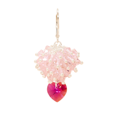 Candy Floss Earrings in Silver