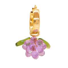 Plum Puff Earrings
