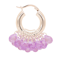 Plumtastic Earrings in Silver