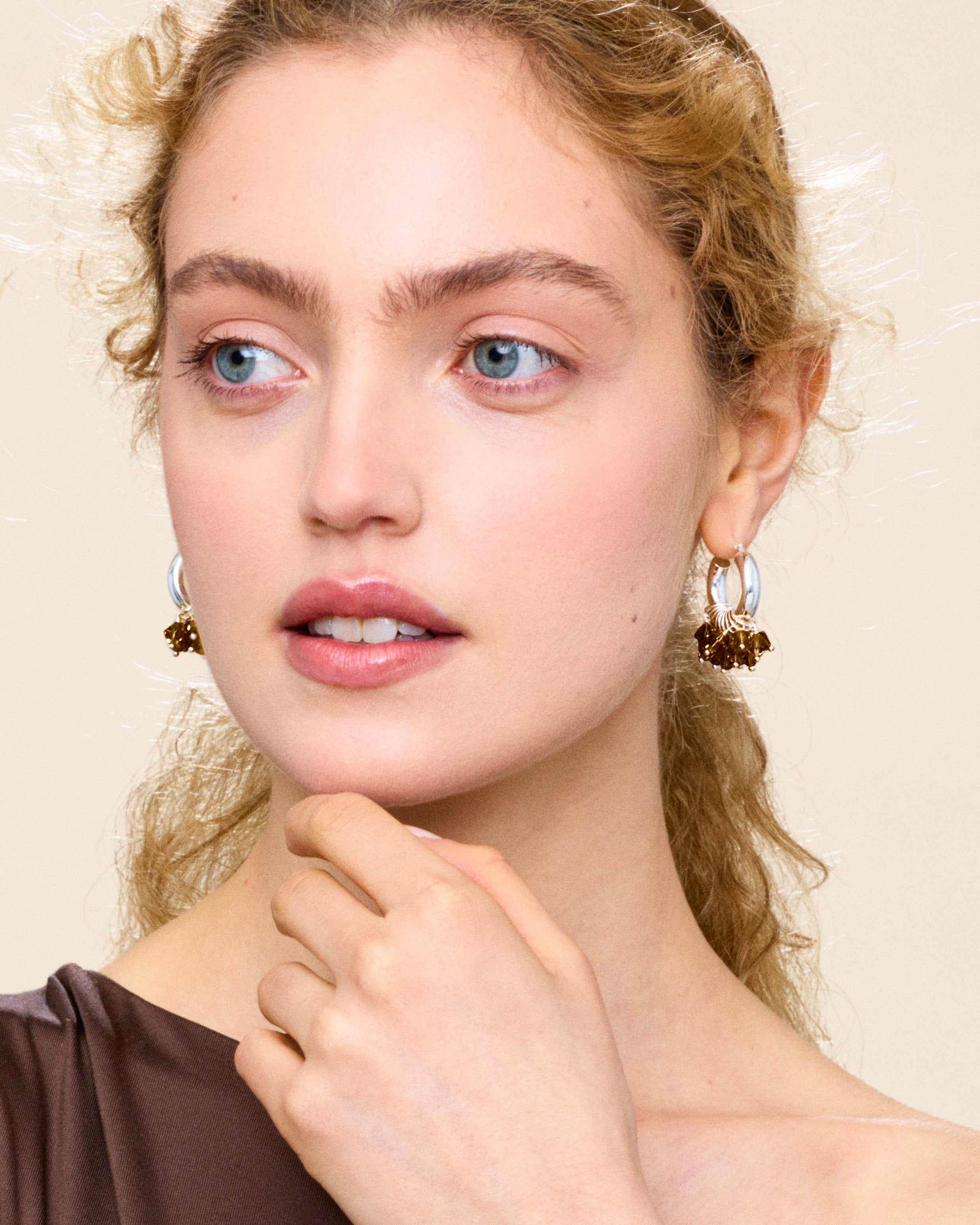 Chocolicious Earrings in Silver