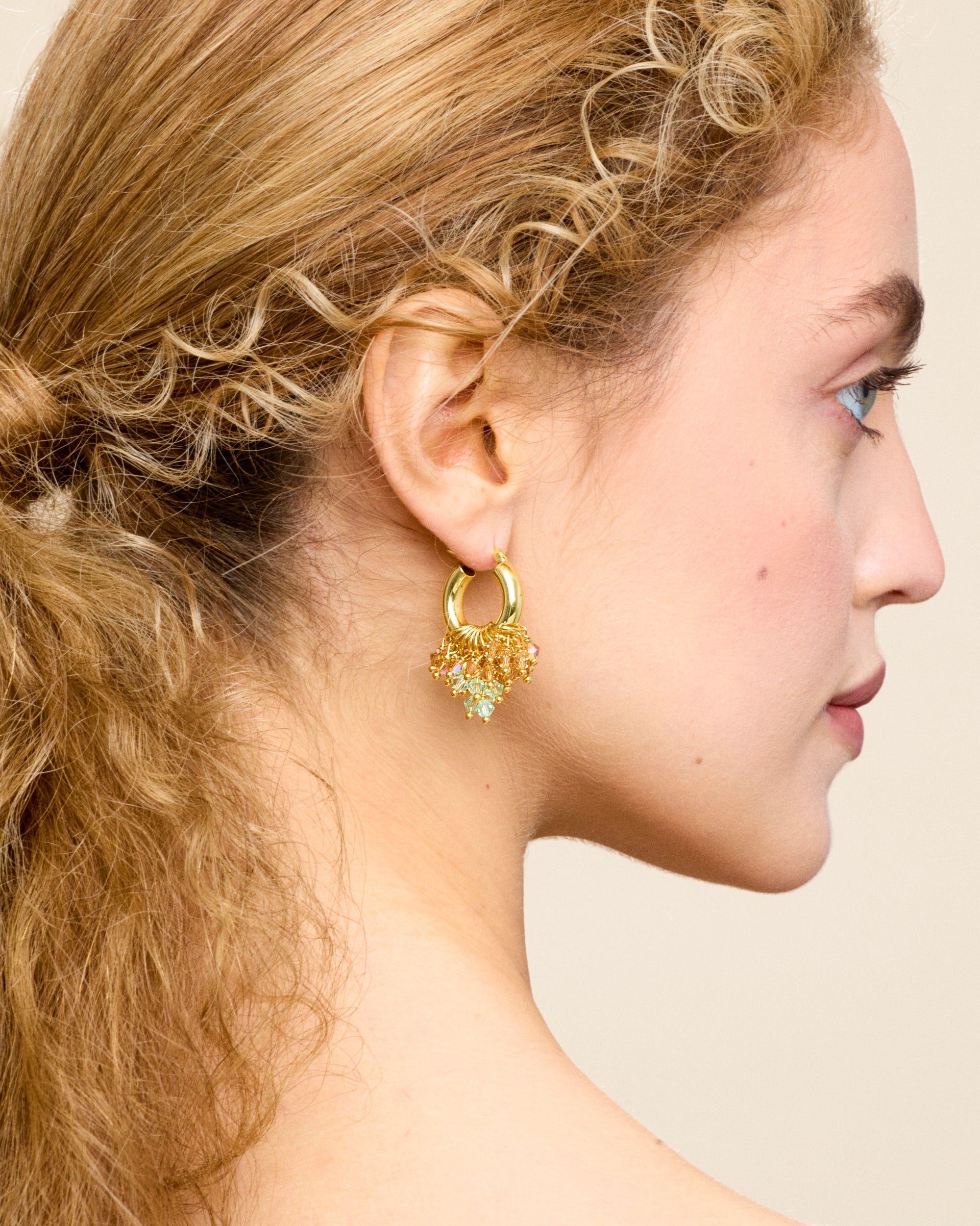 I Love You Matcha Earrings
