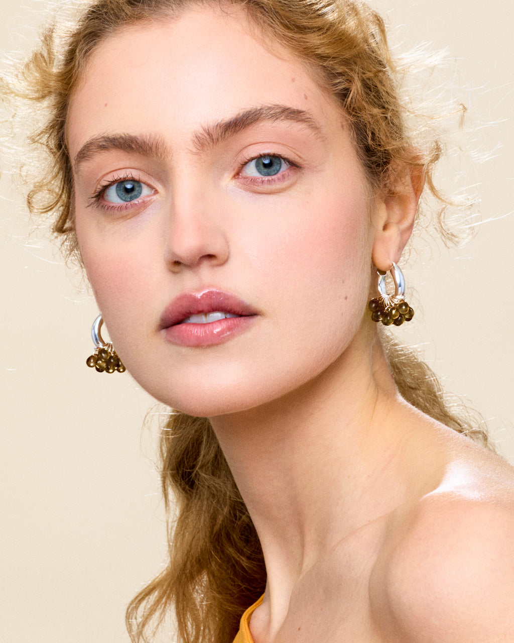 Choco Pops Earrings in Silver