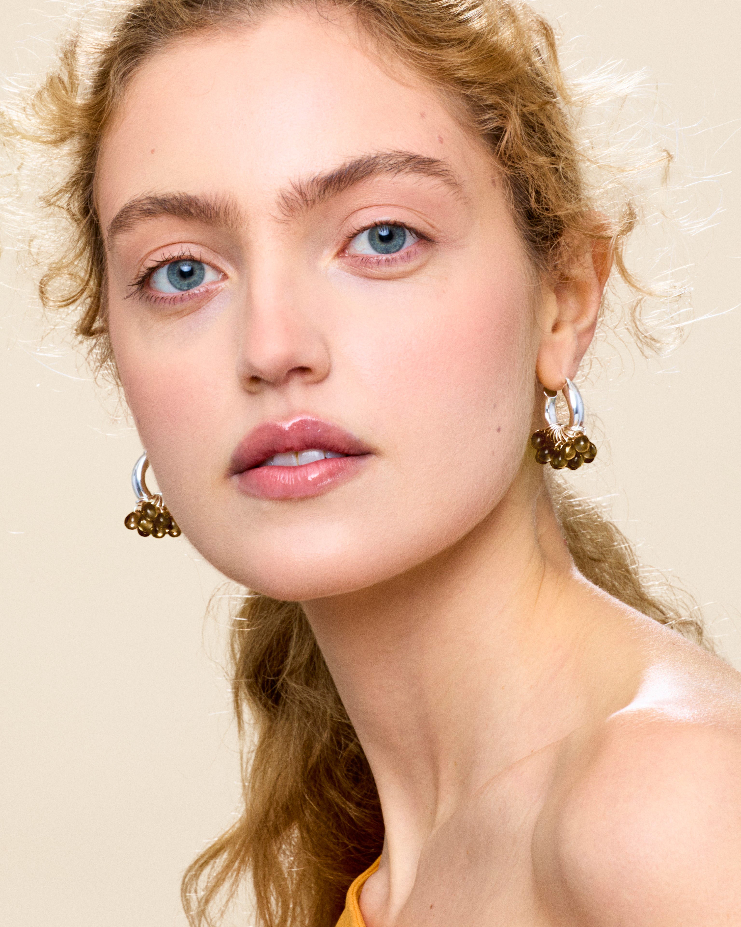 Choco Pops Earrings in Silver