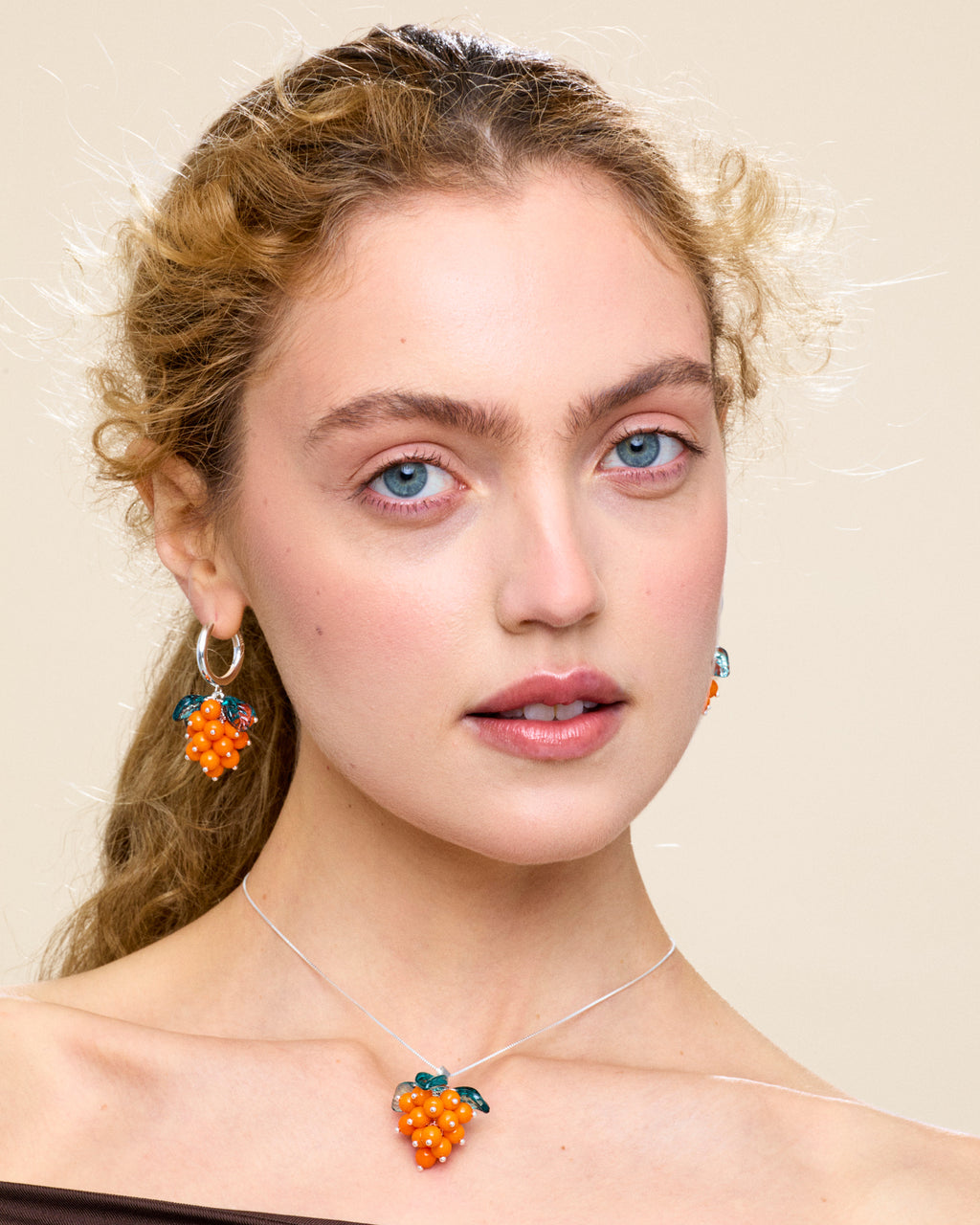 Cloudberry Cute Necklace in Silver