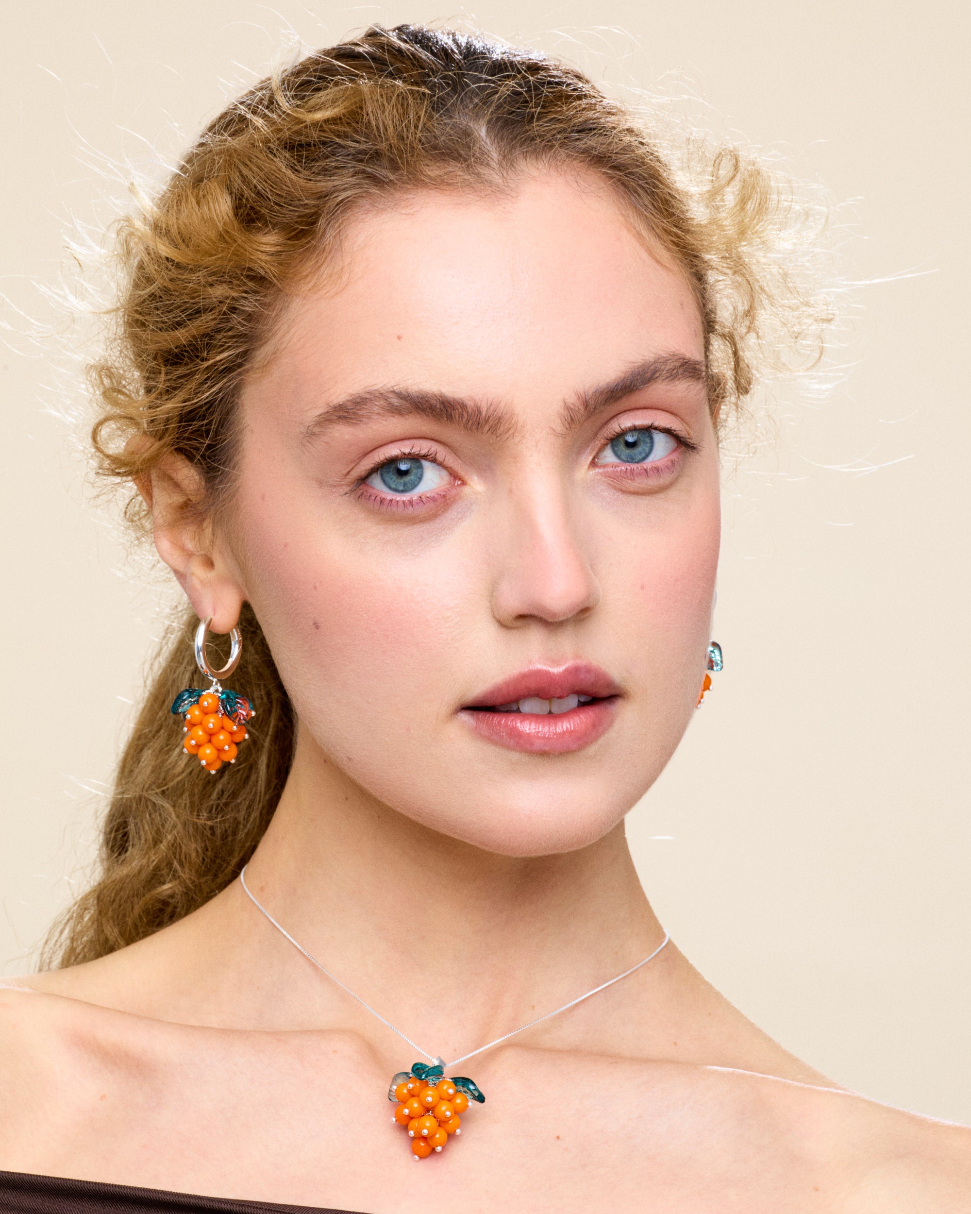Cloudberry Cute Necklace in Silver