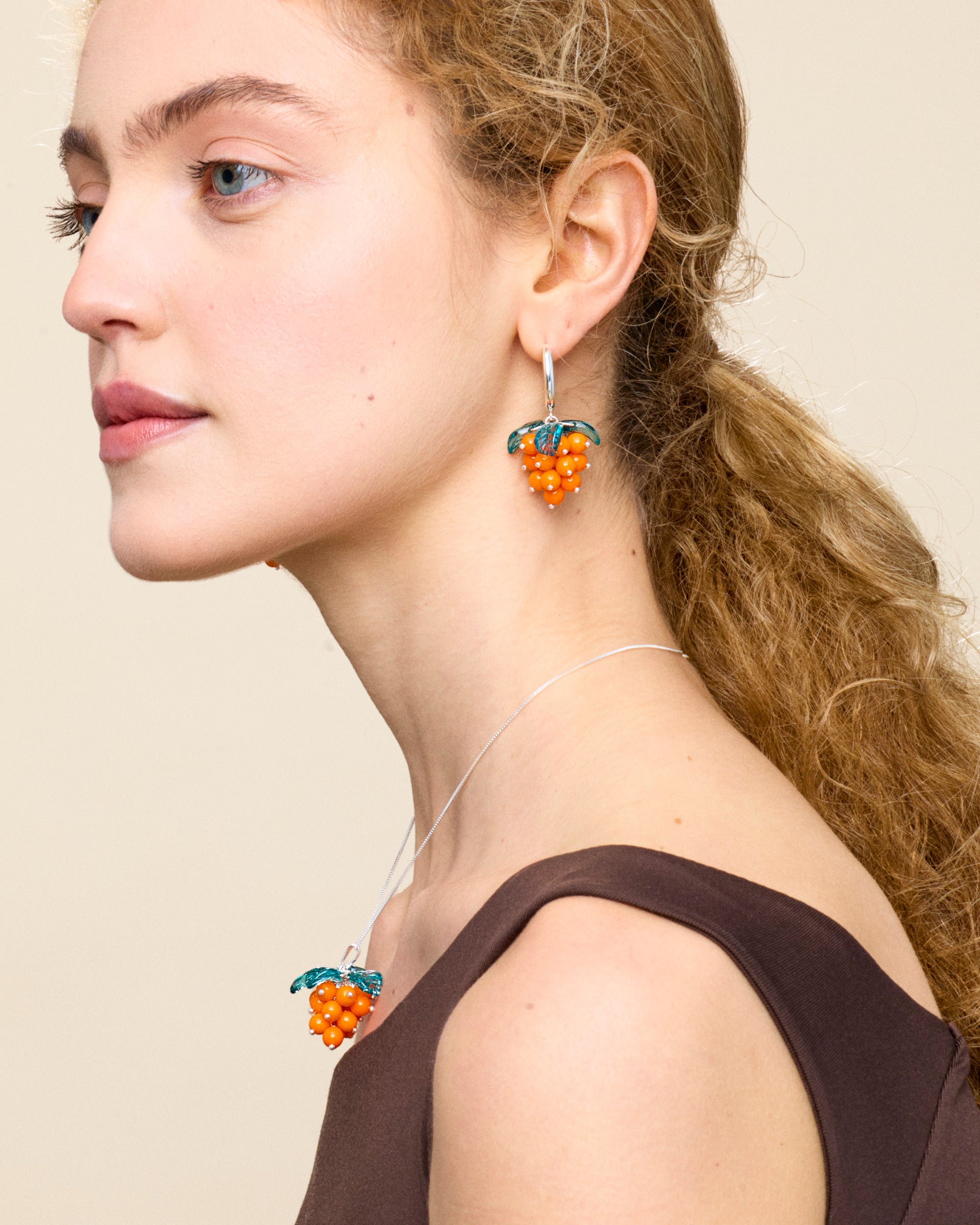 Cloudberry Cute Earrings in Silver
