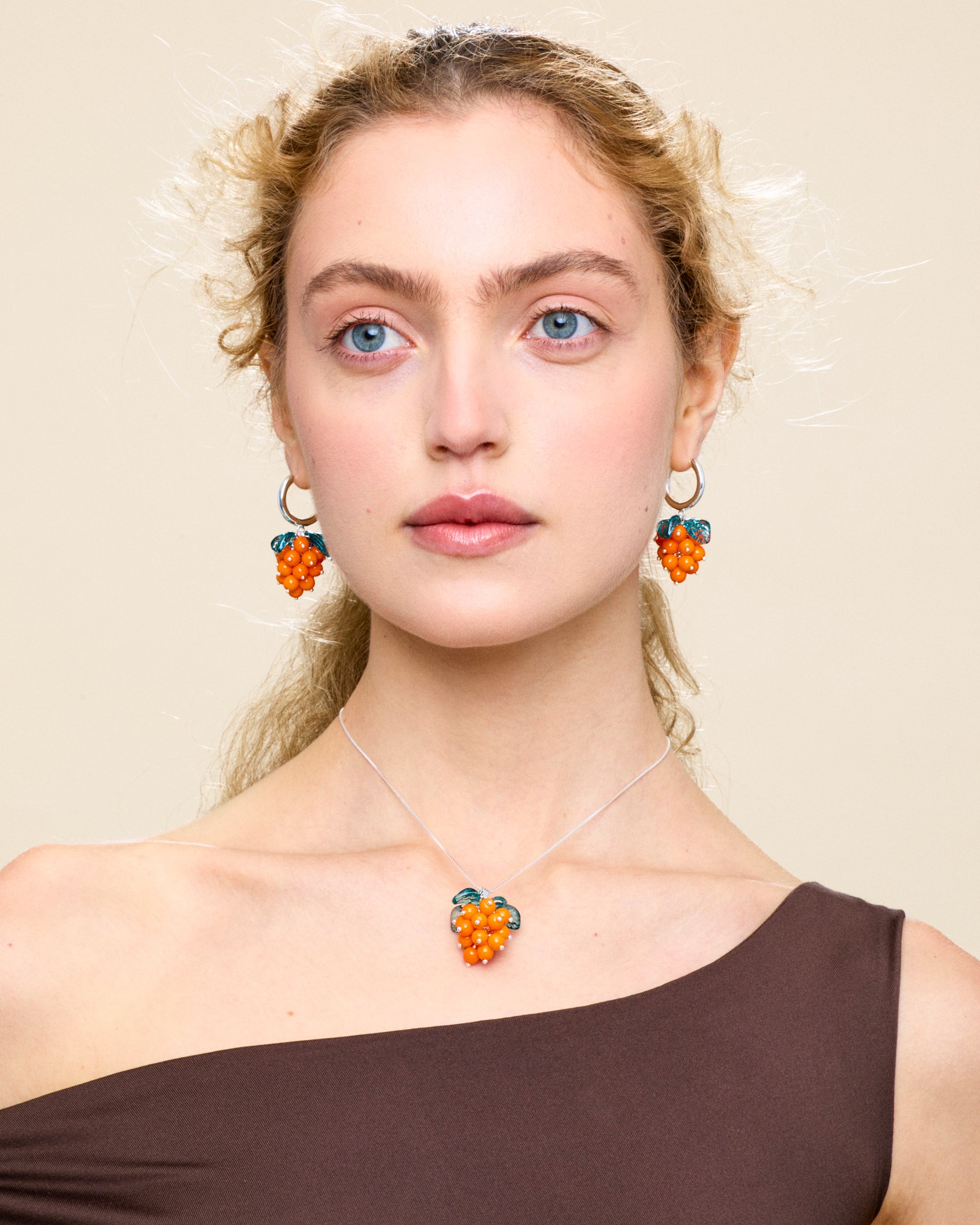 Cloudberry Cute Earrings in Silver