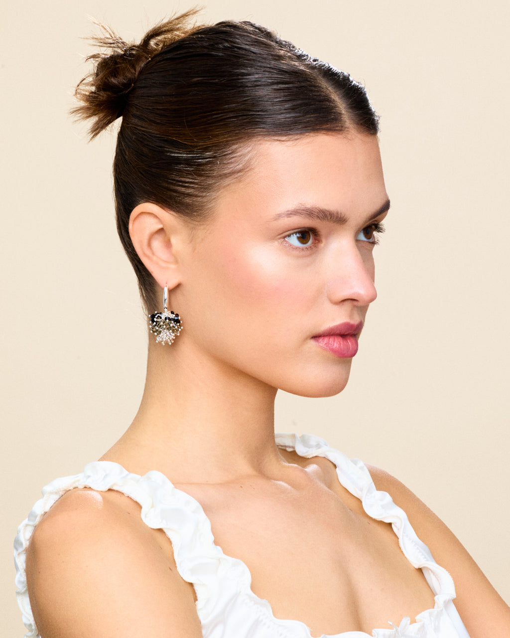 Wonder Thunder Earrings in Silver