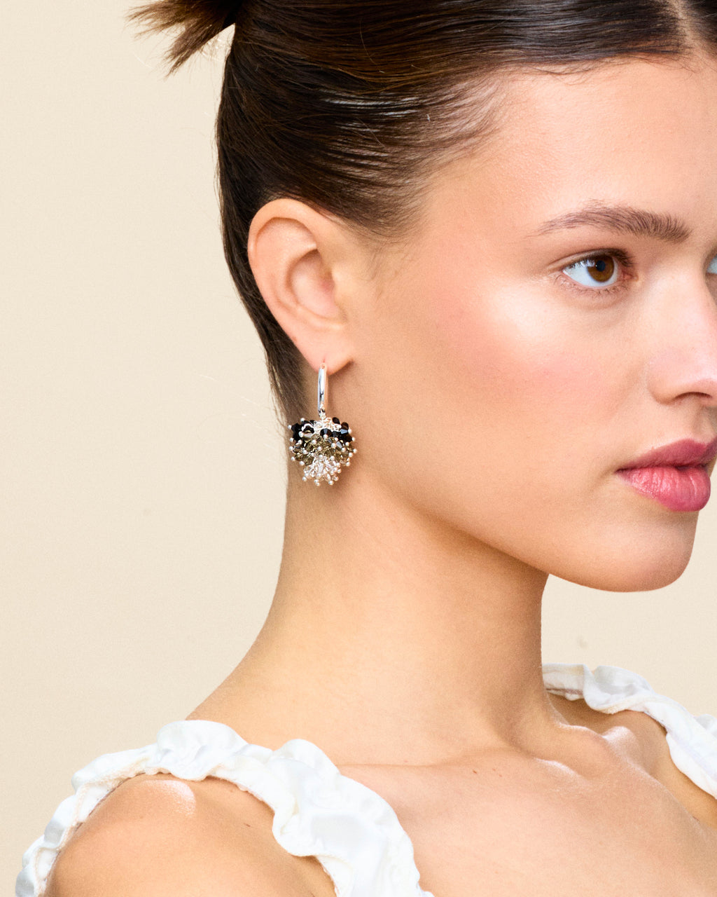 Wonder Thunder Earrings in Silver