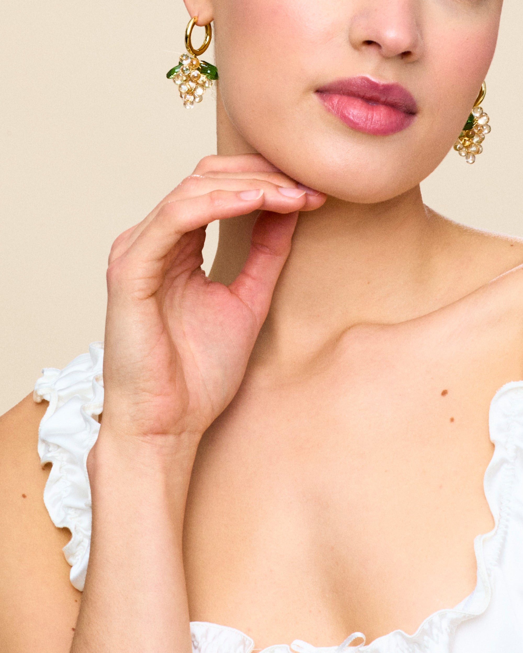 Champagne Jelly Earrings