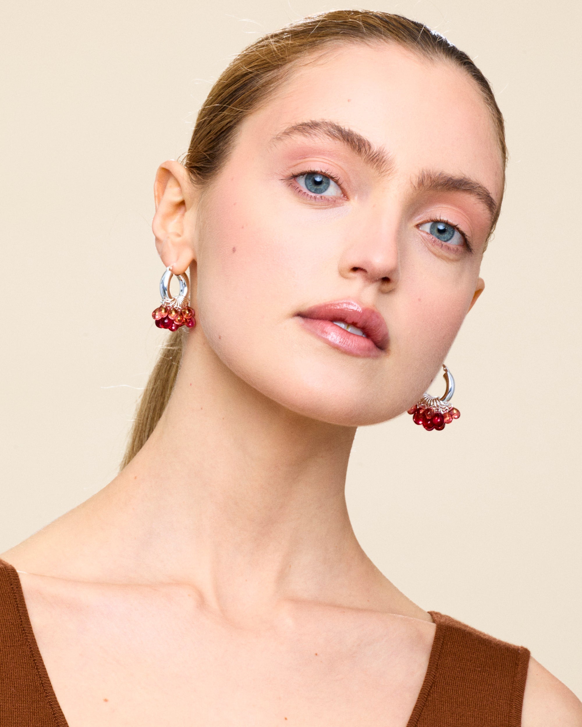 L-O-V-E Earrings in Silver