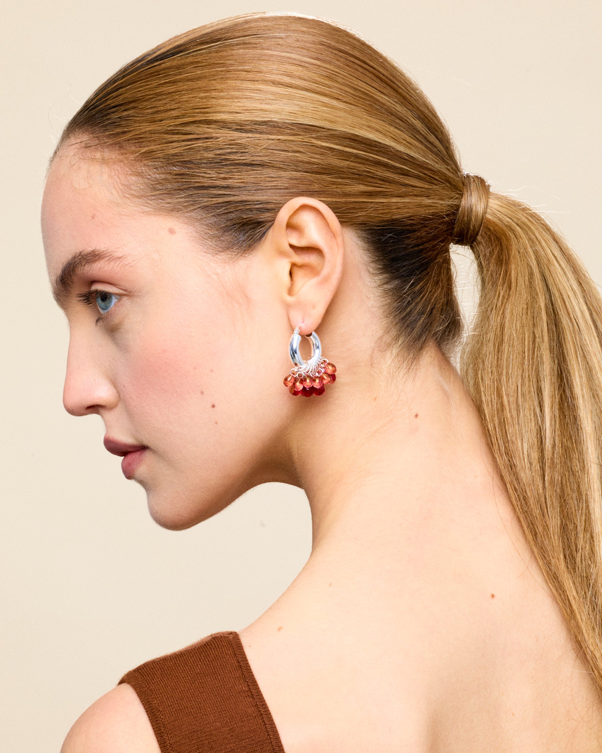 L-O-V-E Earrings in Silver