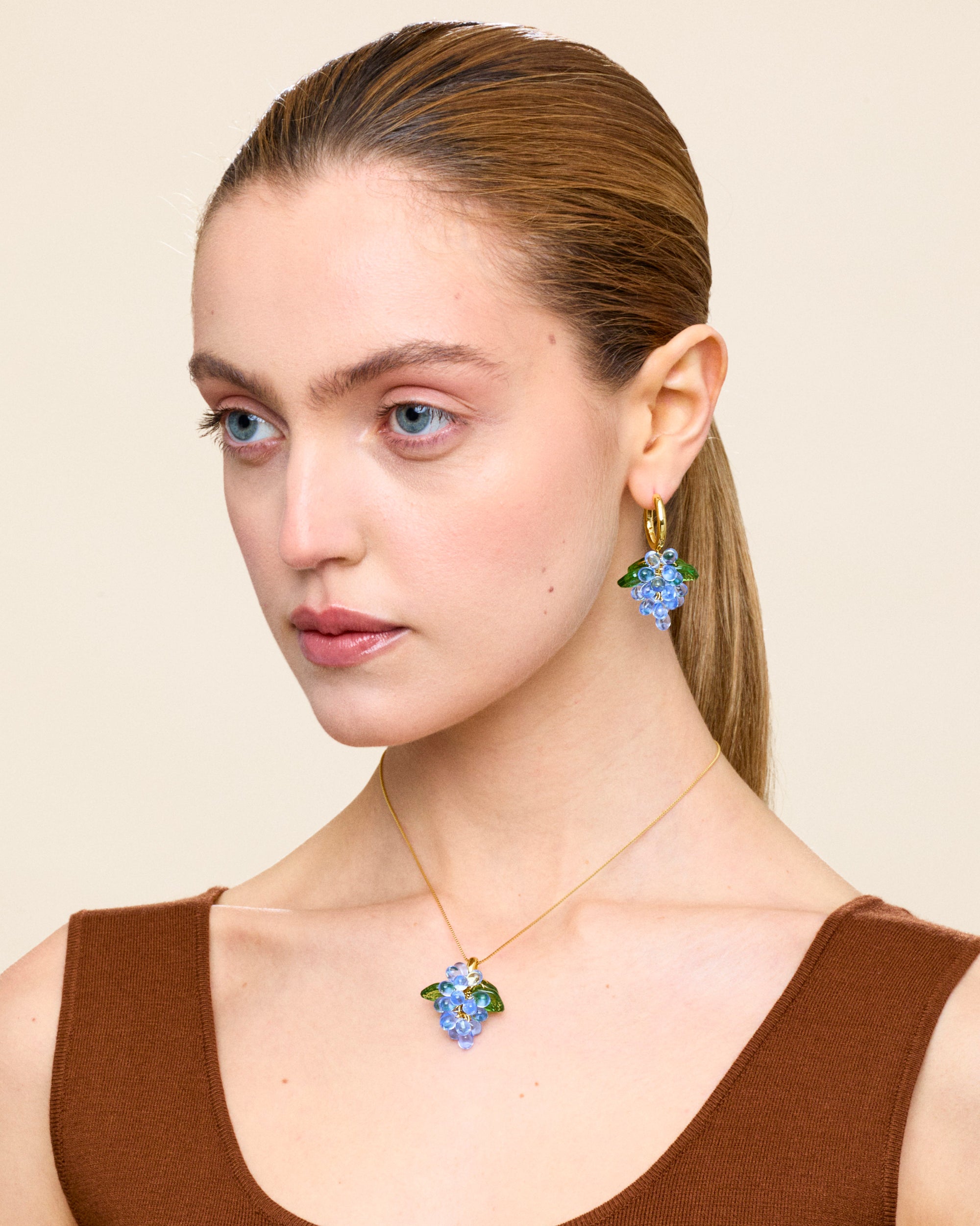 Blueberry Jelly Necklace