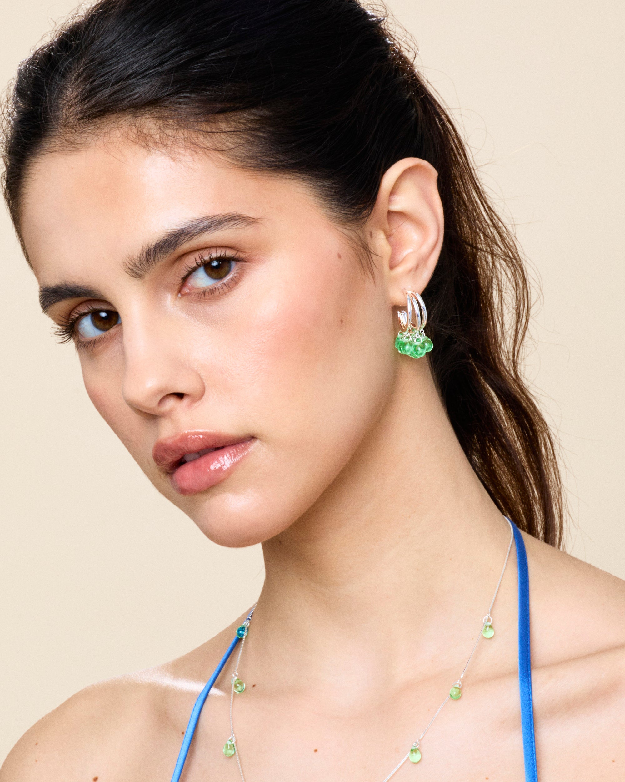 Hazy Dayz Earrings in Silver