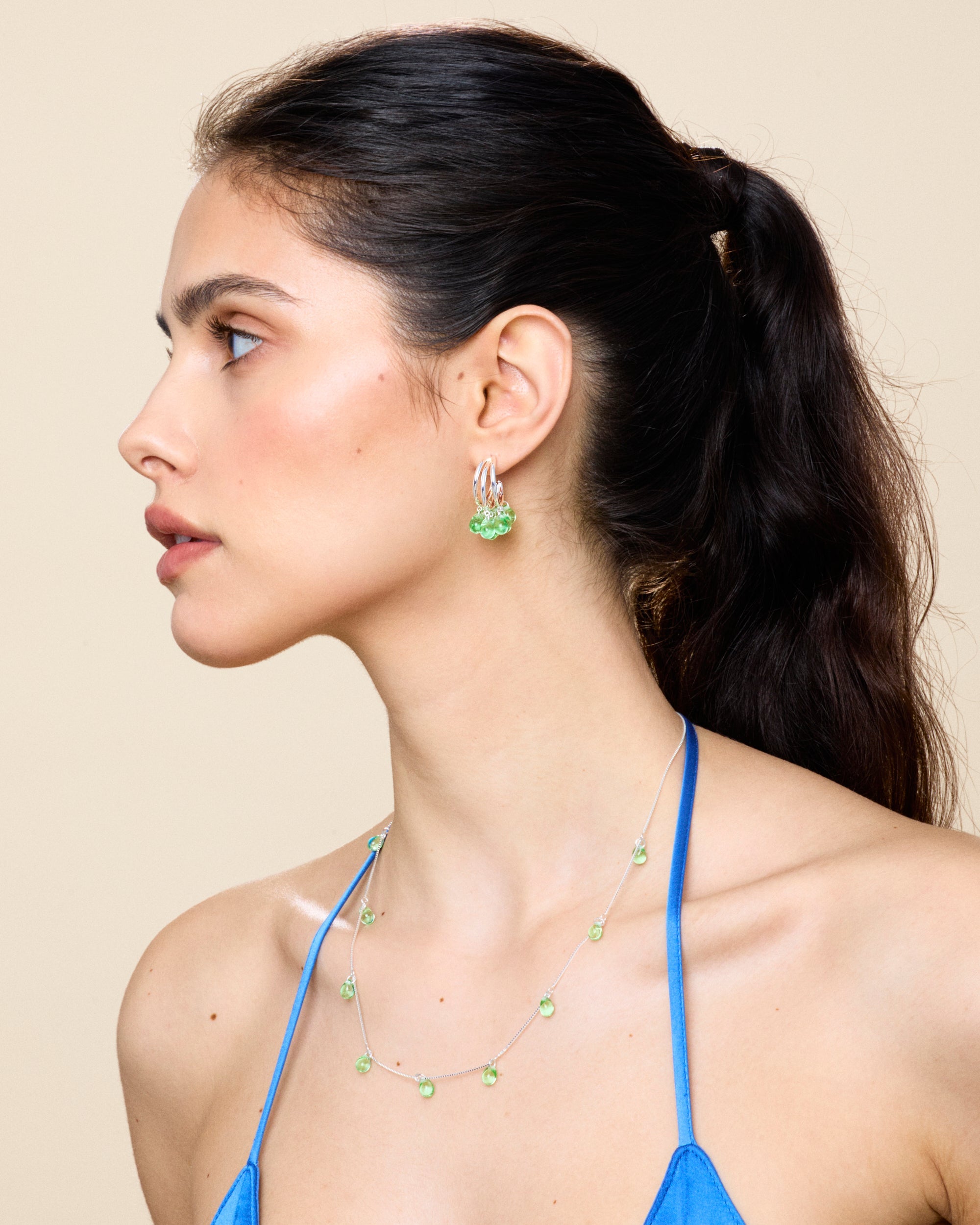 Hazy Dayz Earrings in Silver