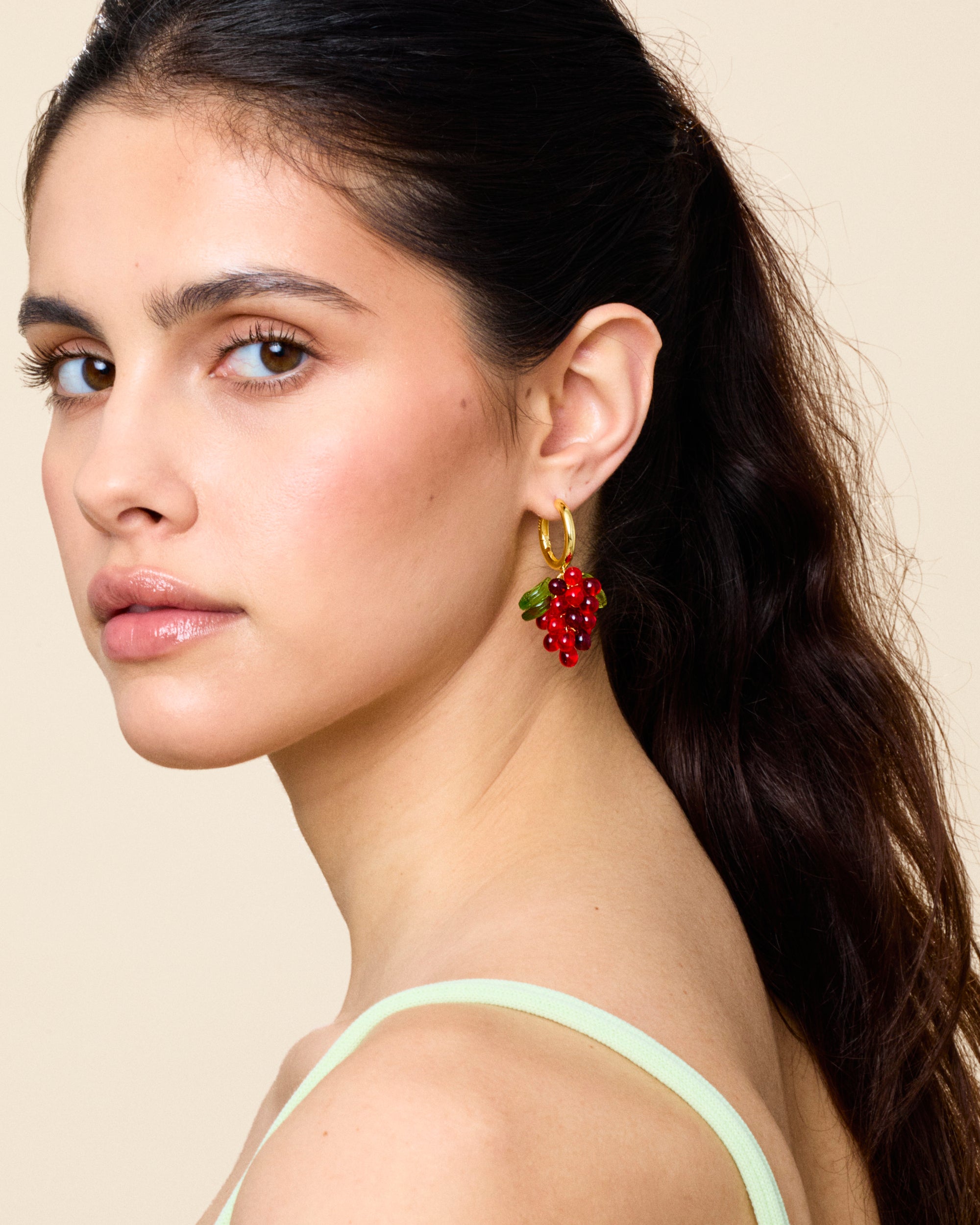 Candy Currant Jelly Earrings
