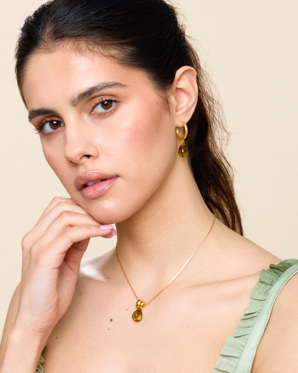 Sugar Drop Choco Necklace