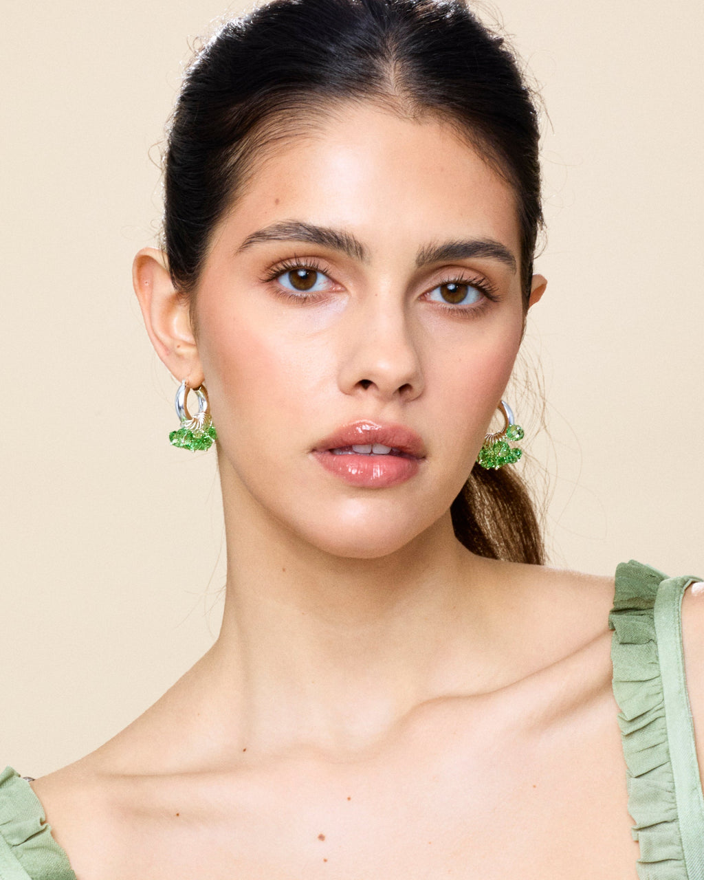 Island Girl Earrings in Silver