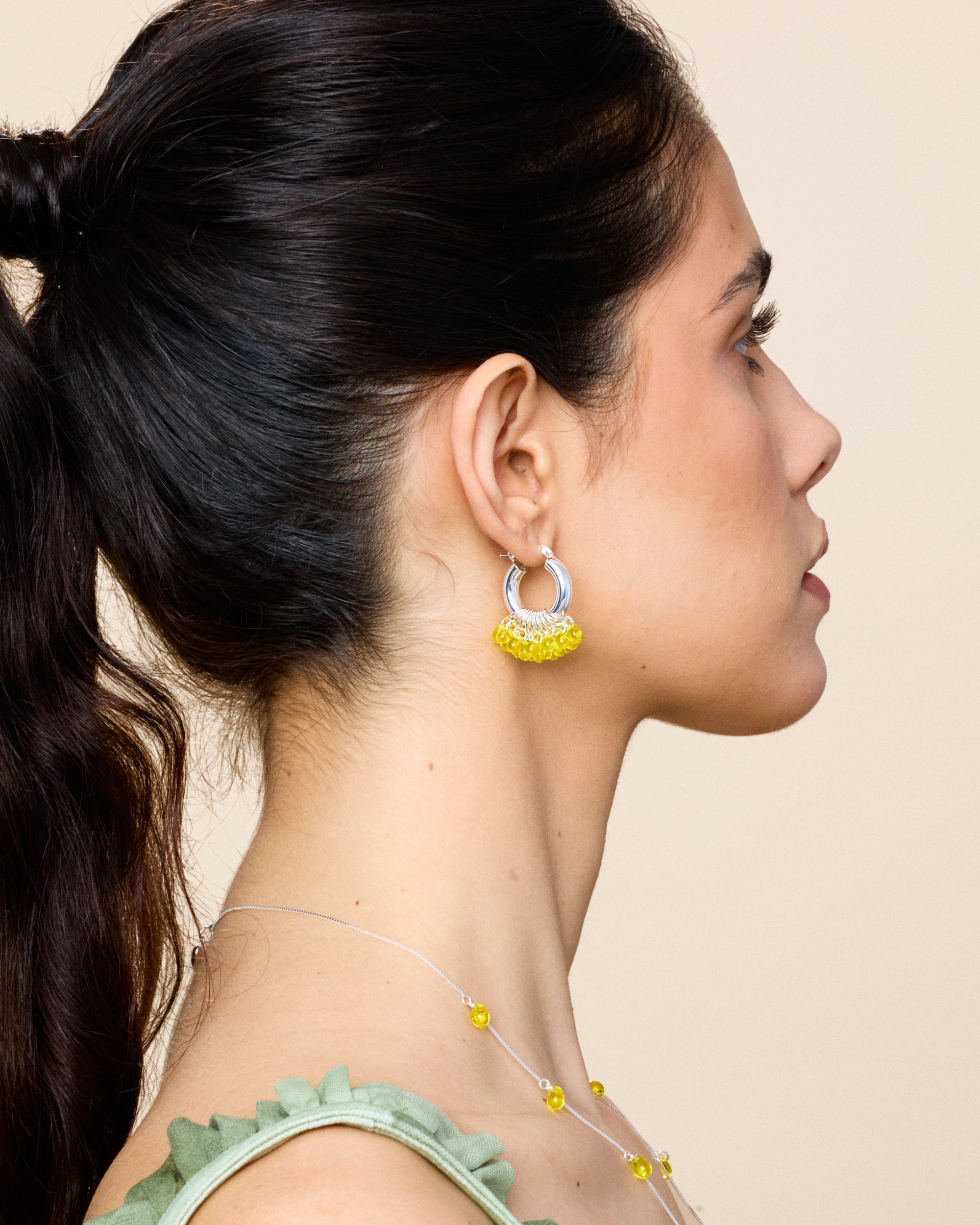 Little Miss Sunshine Earrings in Silver