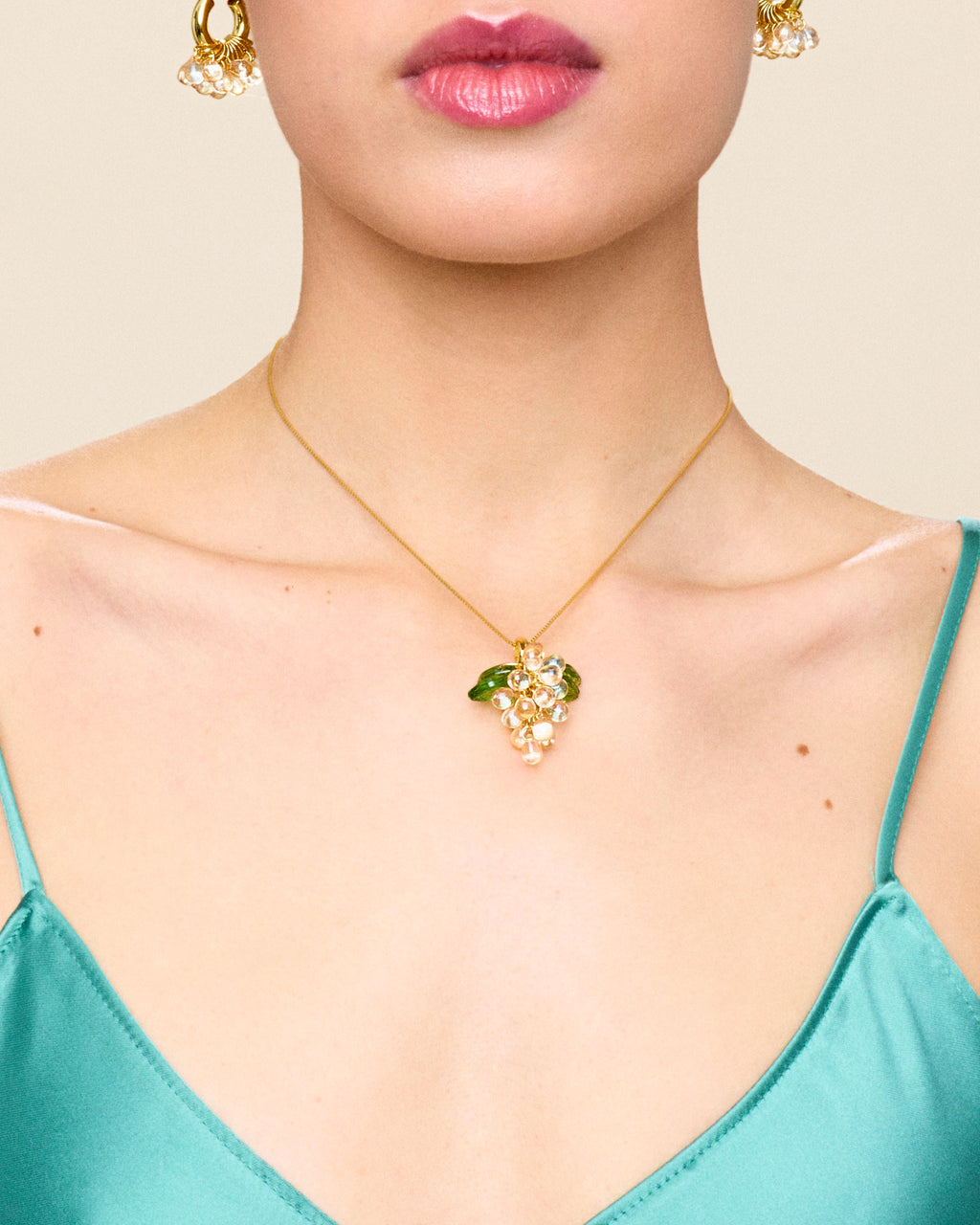 Champagne Jelly Necklace