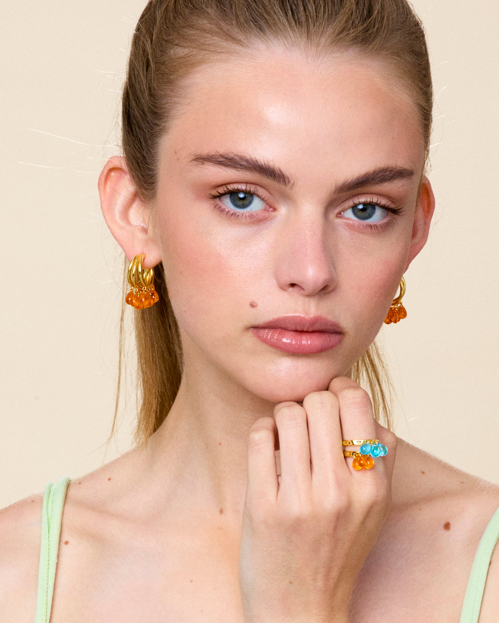 Corallicious Earrings