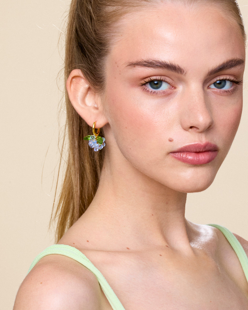 Mini Blueberry Jam Earrings