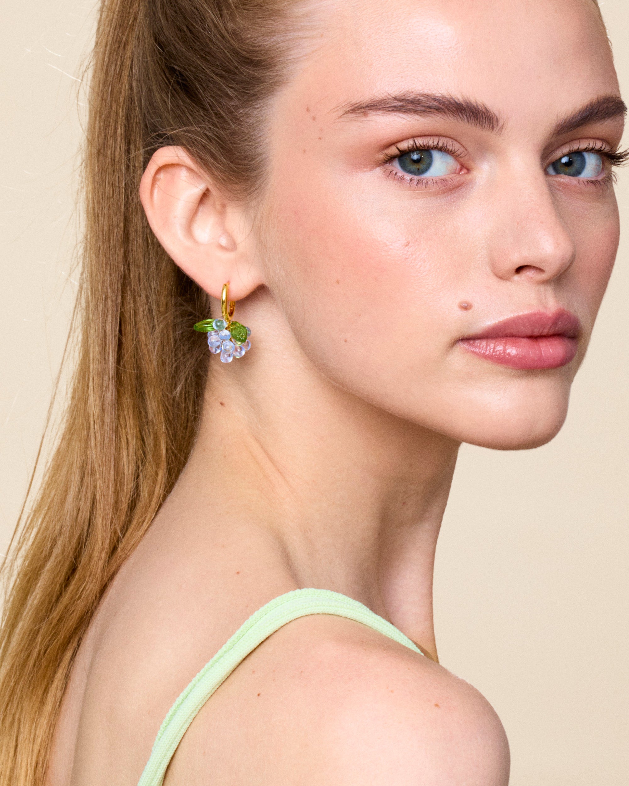 Mini Blueberry Jam Earrings