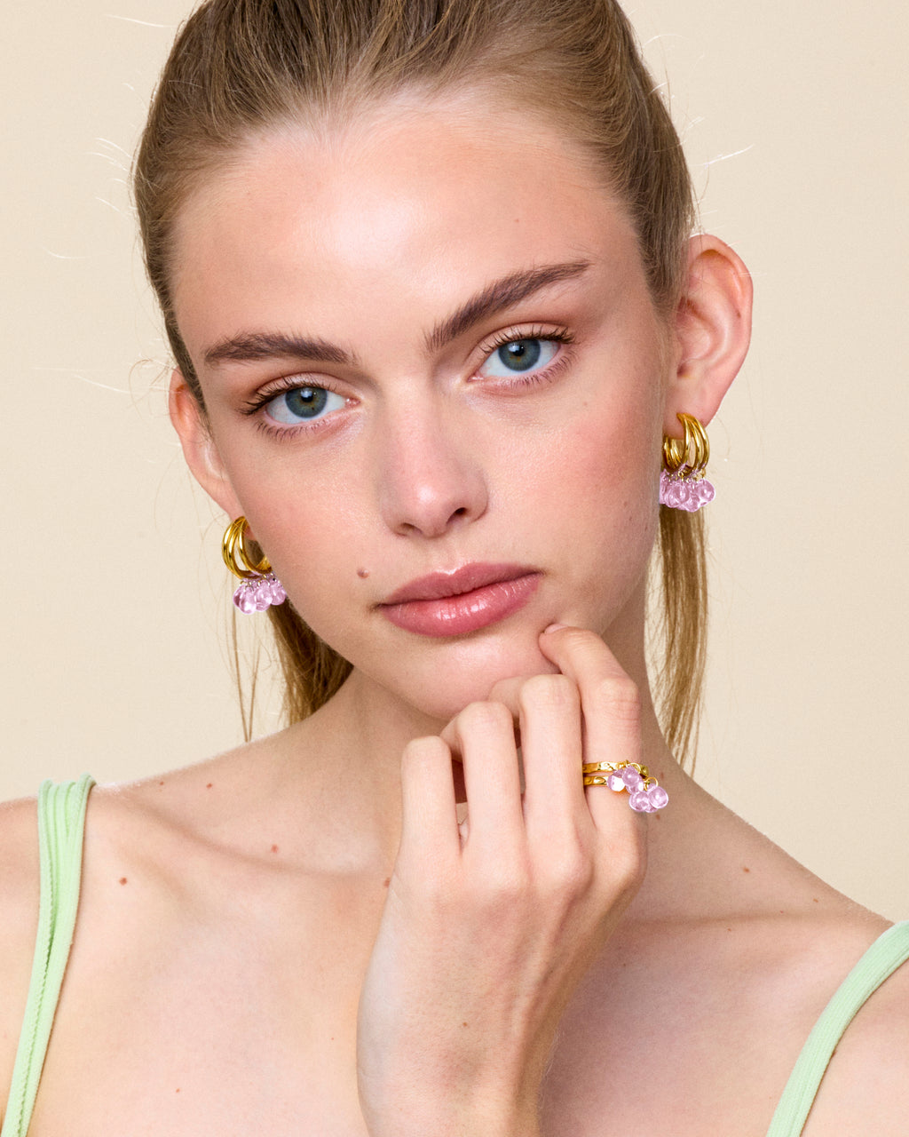 Fluffy Muffin Earrings