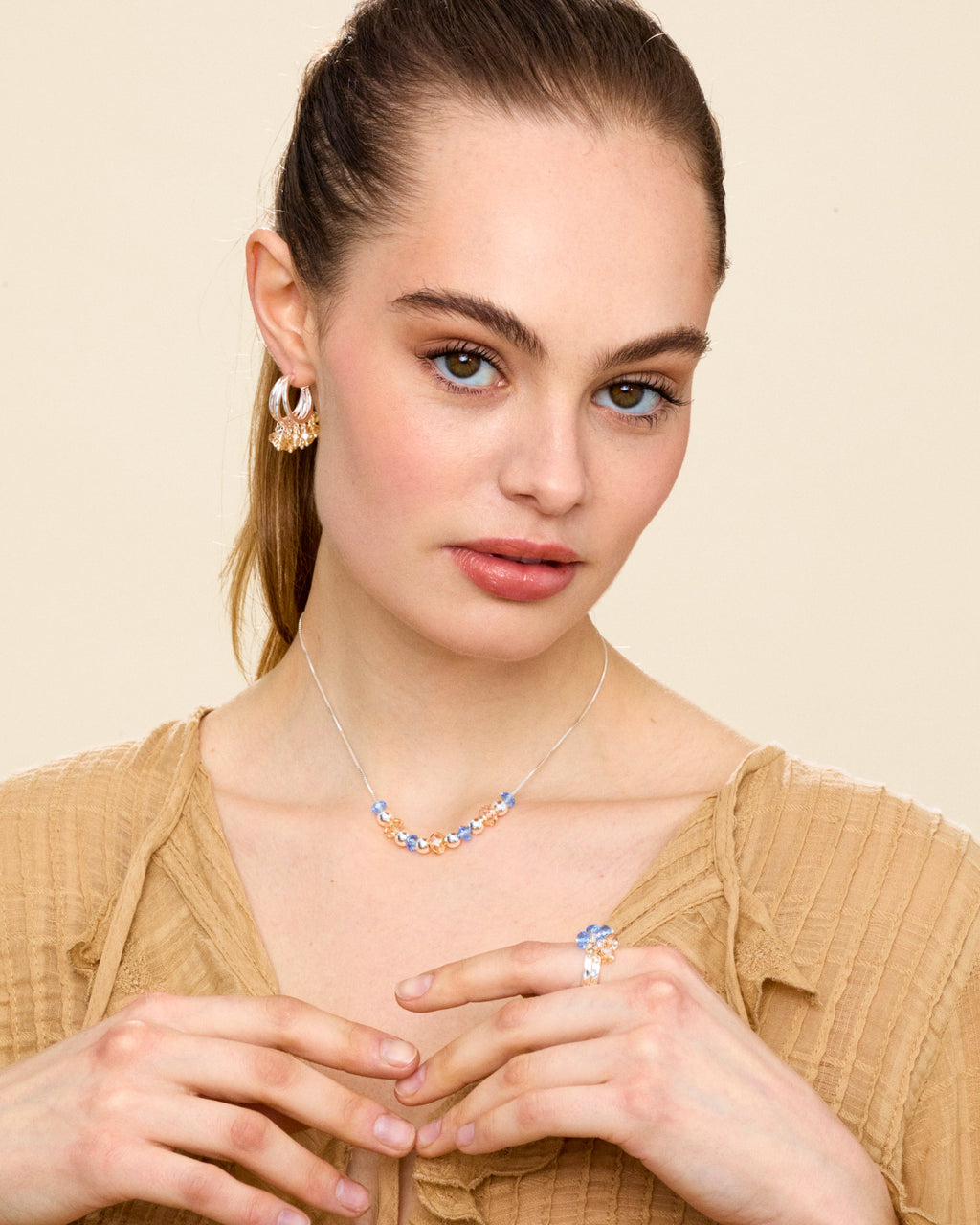 Disco Rings in Silver