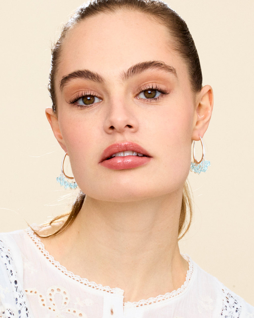Cloud Couture Earrings in Silver