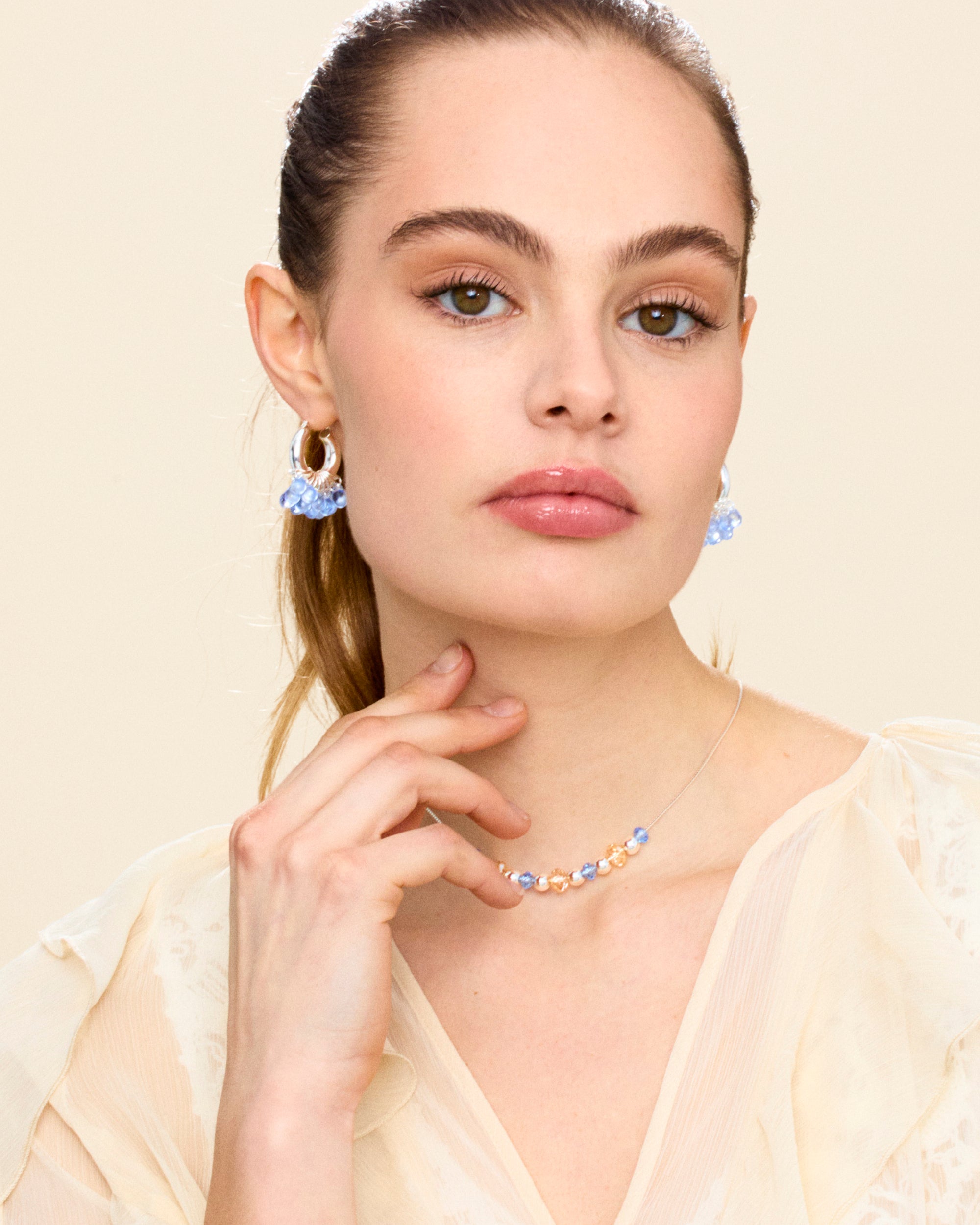 Milkyway Earrings in Silver