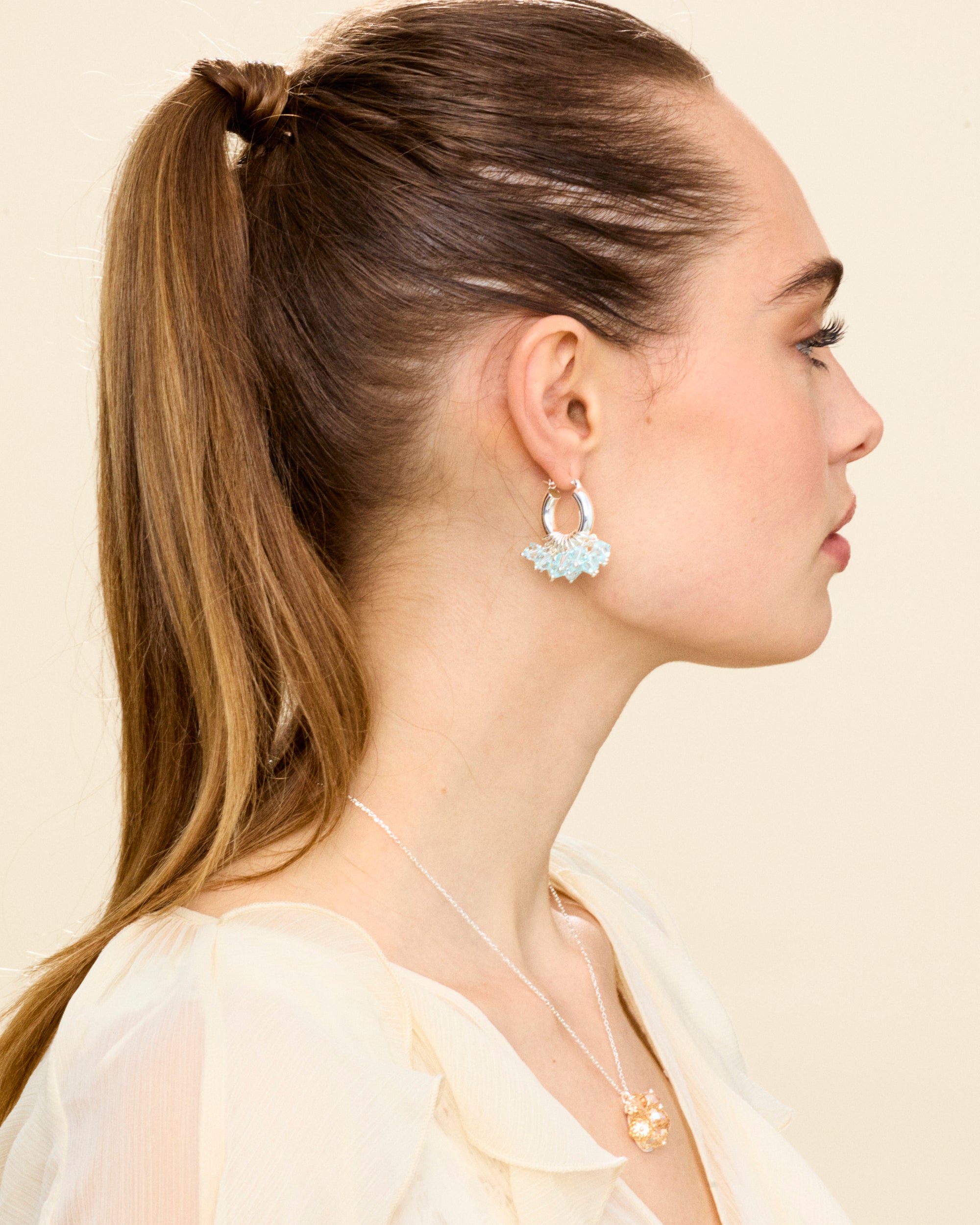 Ice Ice Baby Earrings in Silver