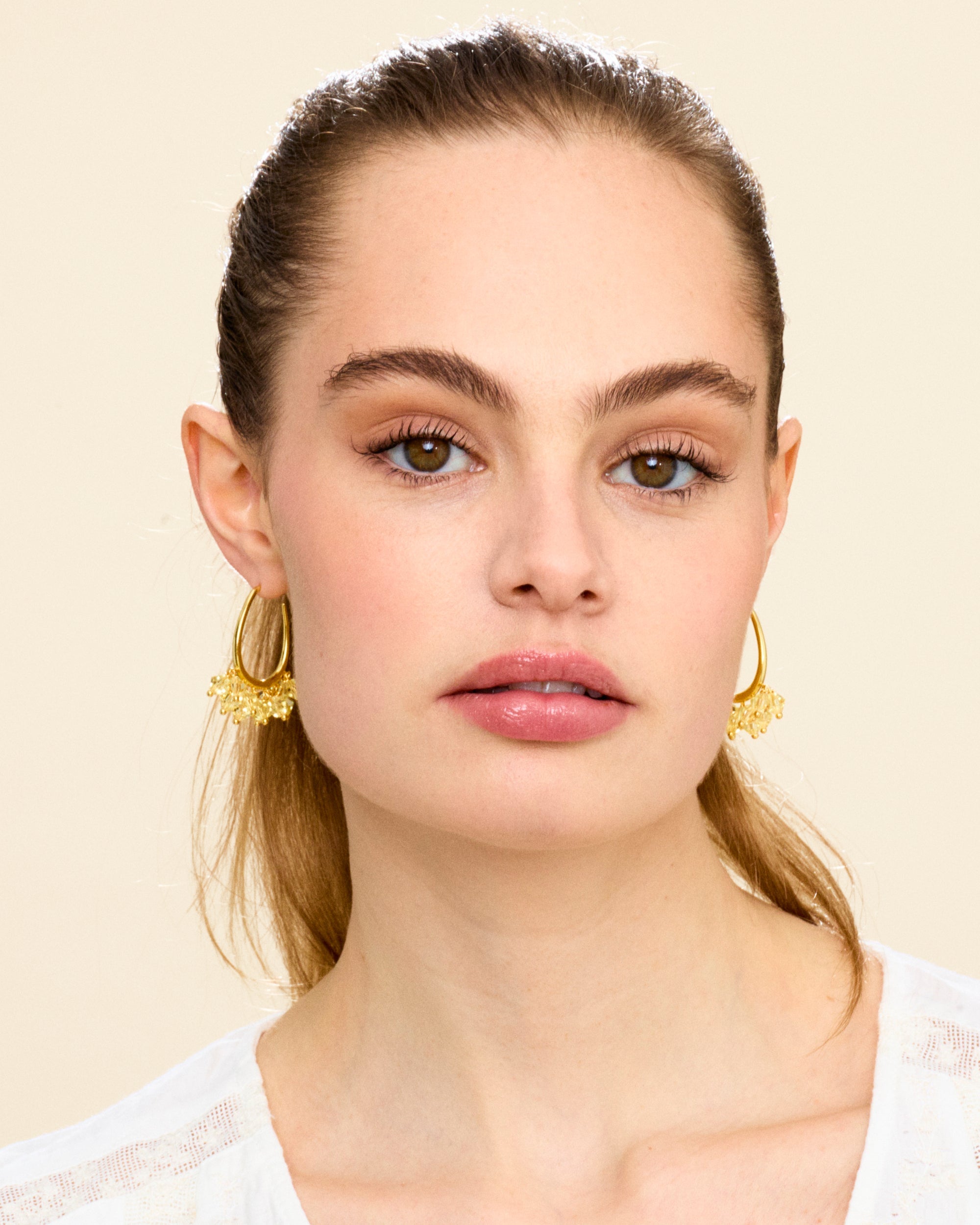 Honeydew Dew Earrings