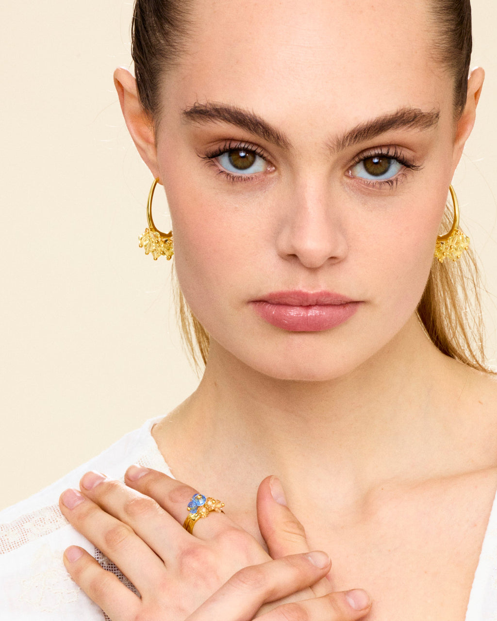 Honeydew Dew Earrings