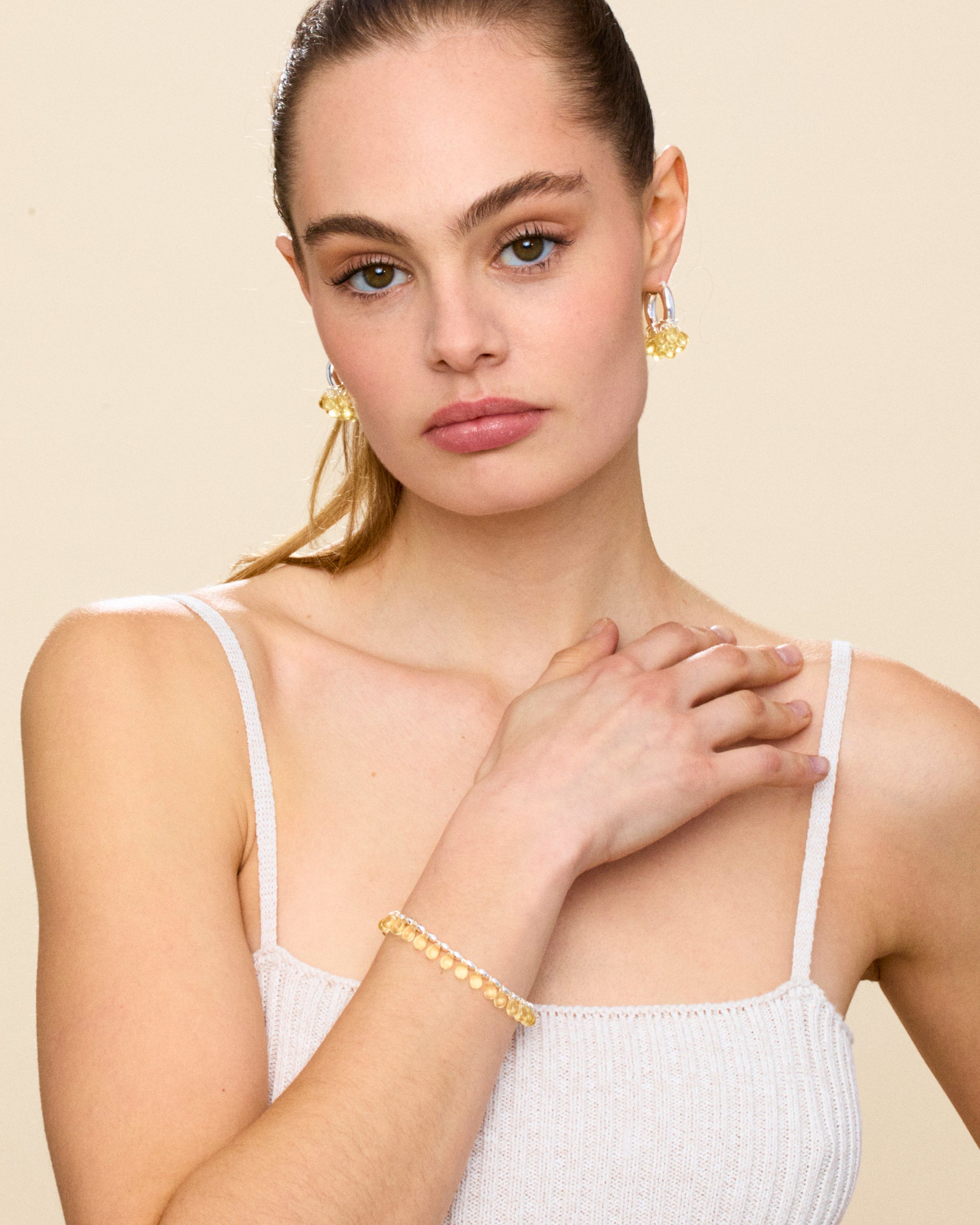 Dolce Banana Bracelet in Silver