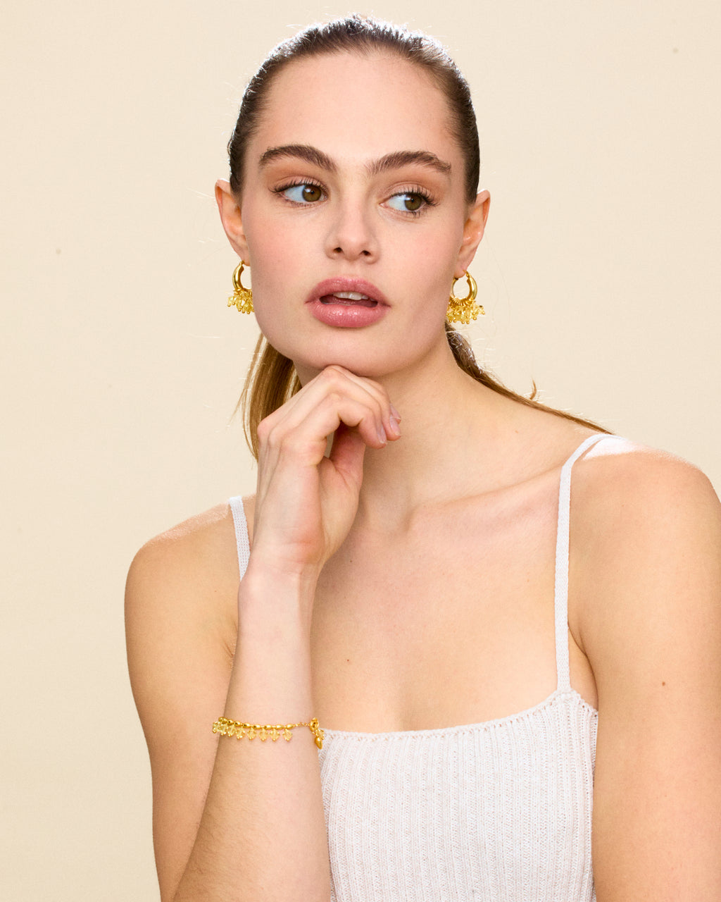 Buttercream Buff Earrings