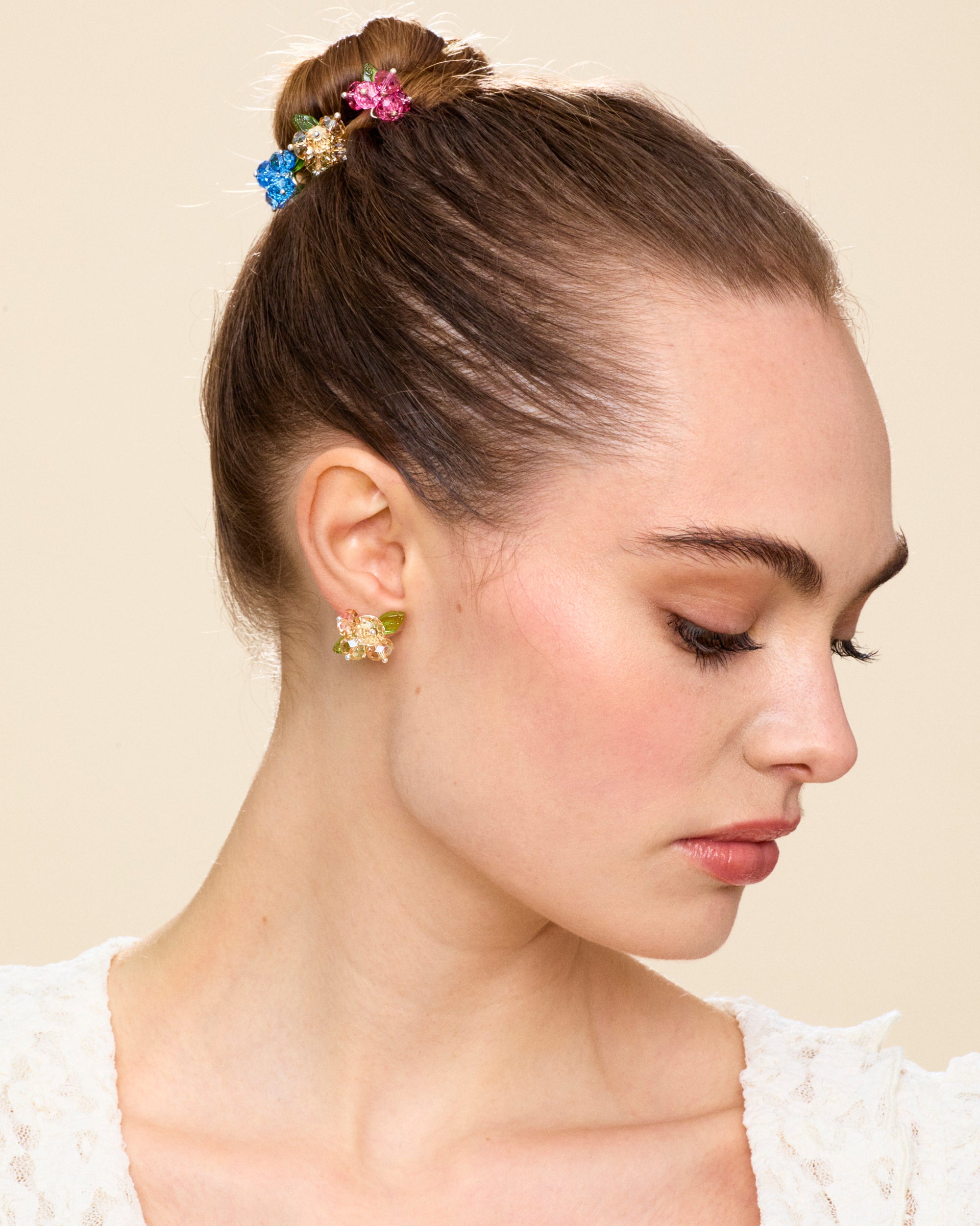 Vanilla Romance Earrings in Silver