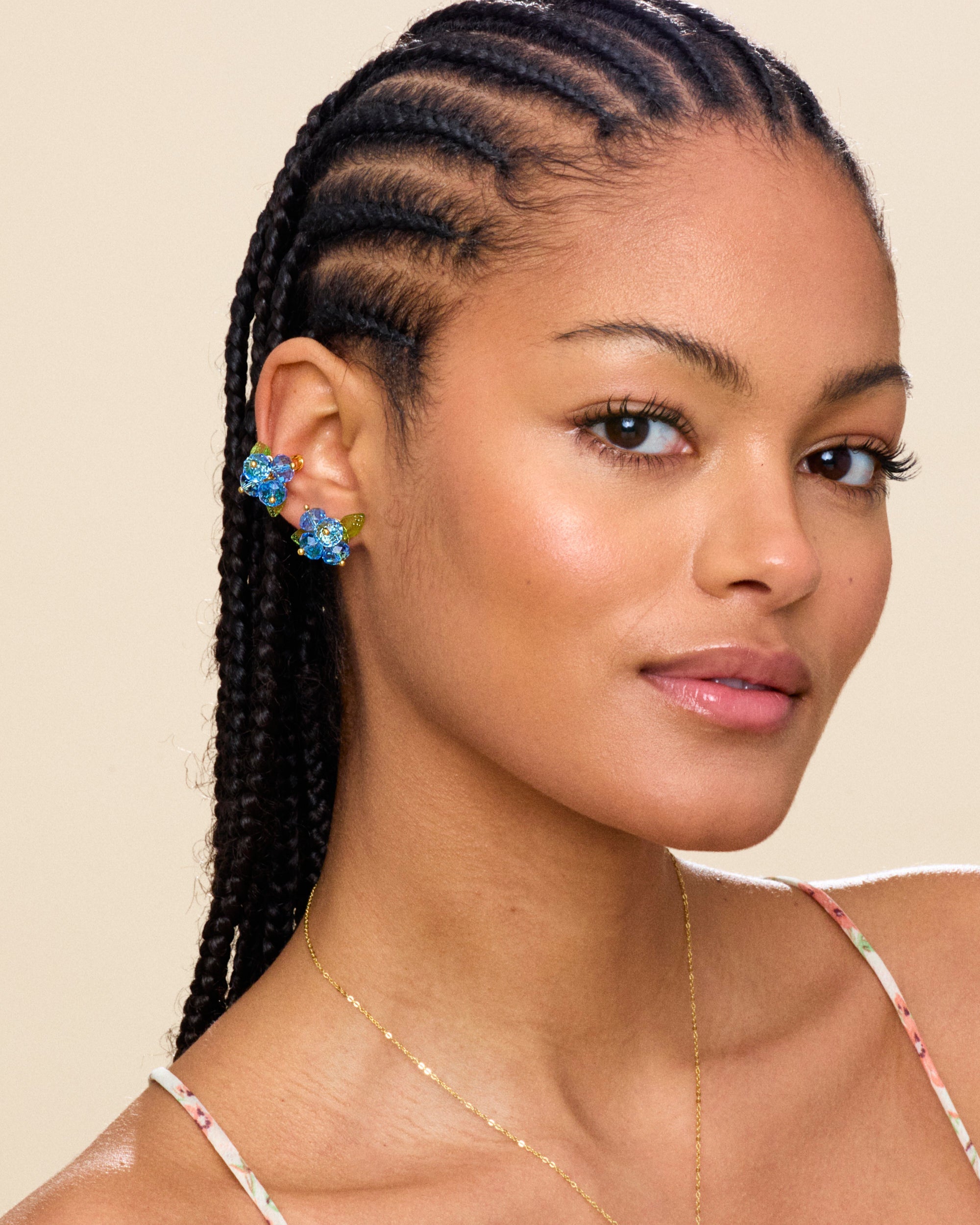 Blueberry Romance Earrings