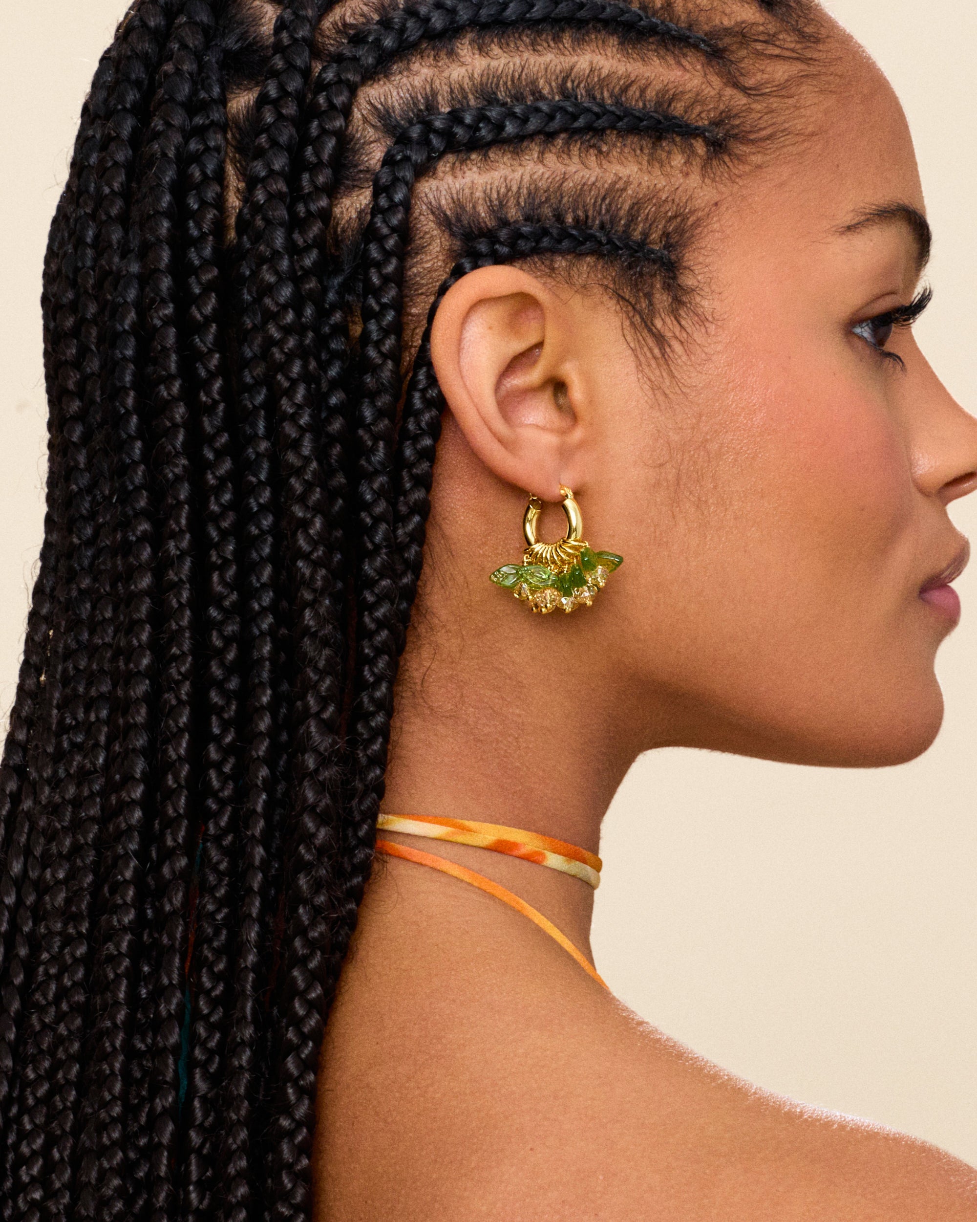 Mini Vanilla Fields Forever Earrings