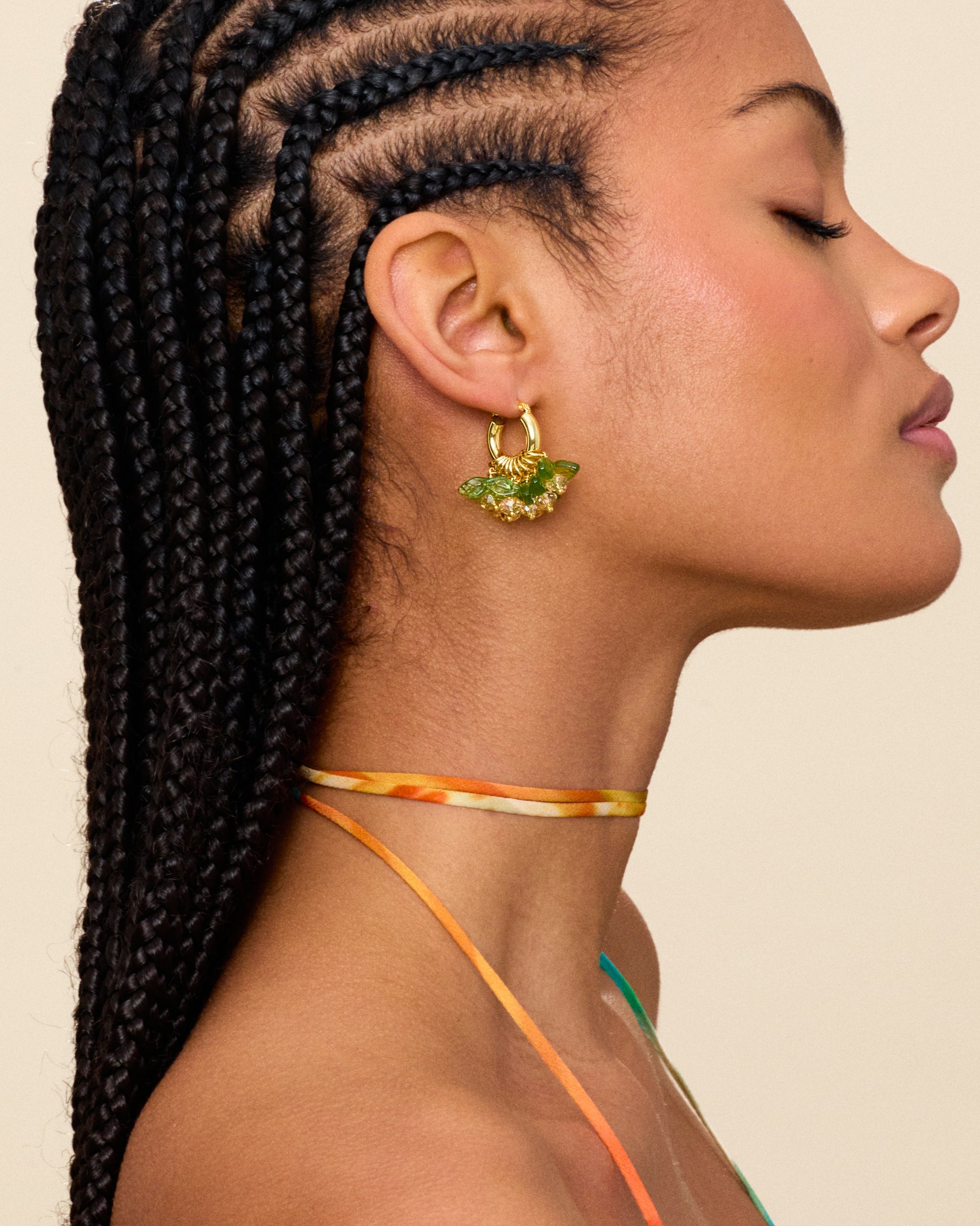 Mini Vanilla Fields Forever Earrings
