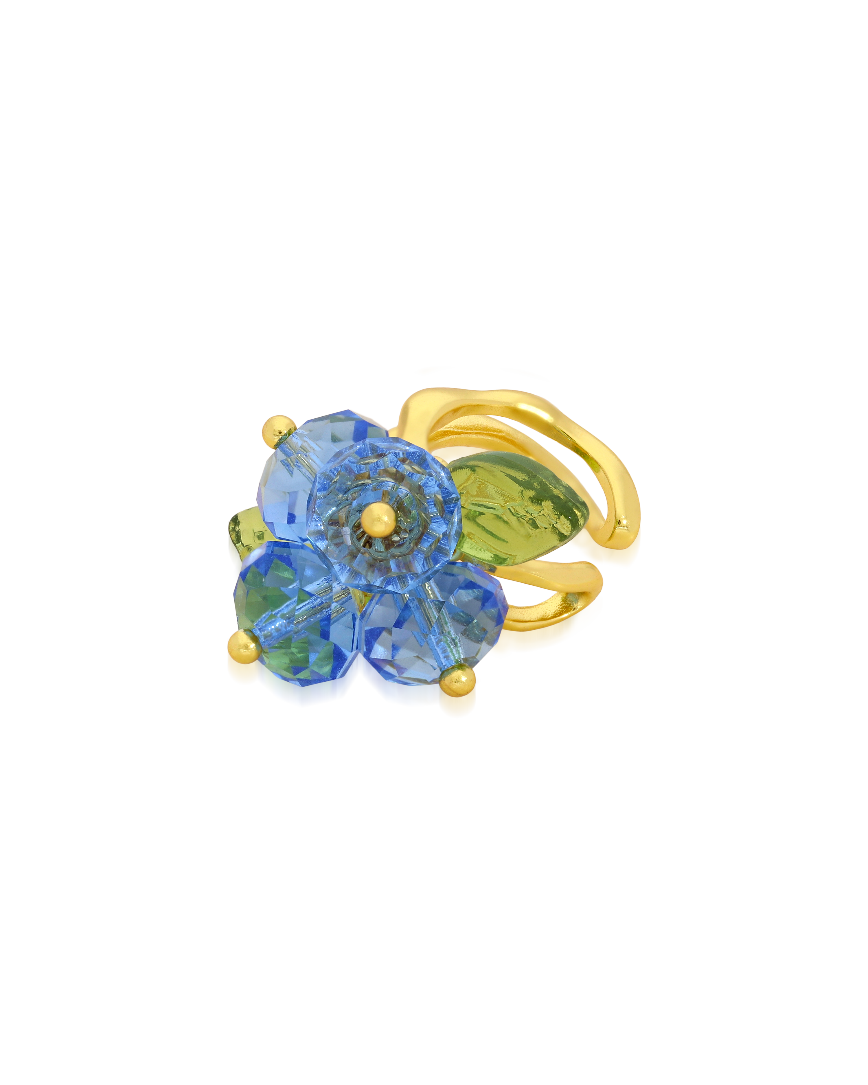 Blueberry Romance Earcuff