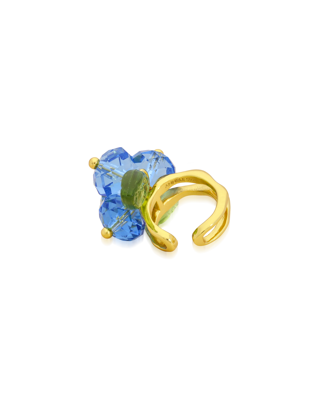 Blueberry Romance Earcuff