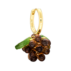 Mini Choco Jam Earrings in Silver