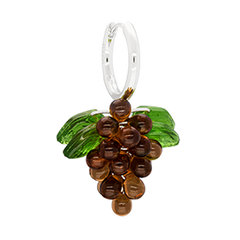 Choco Jelly Earrings in Silver