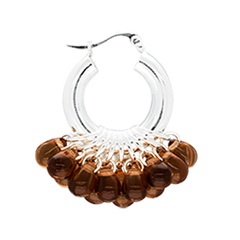 Choco Pops Earrings in Silver