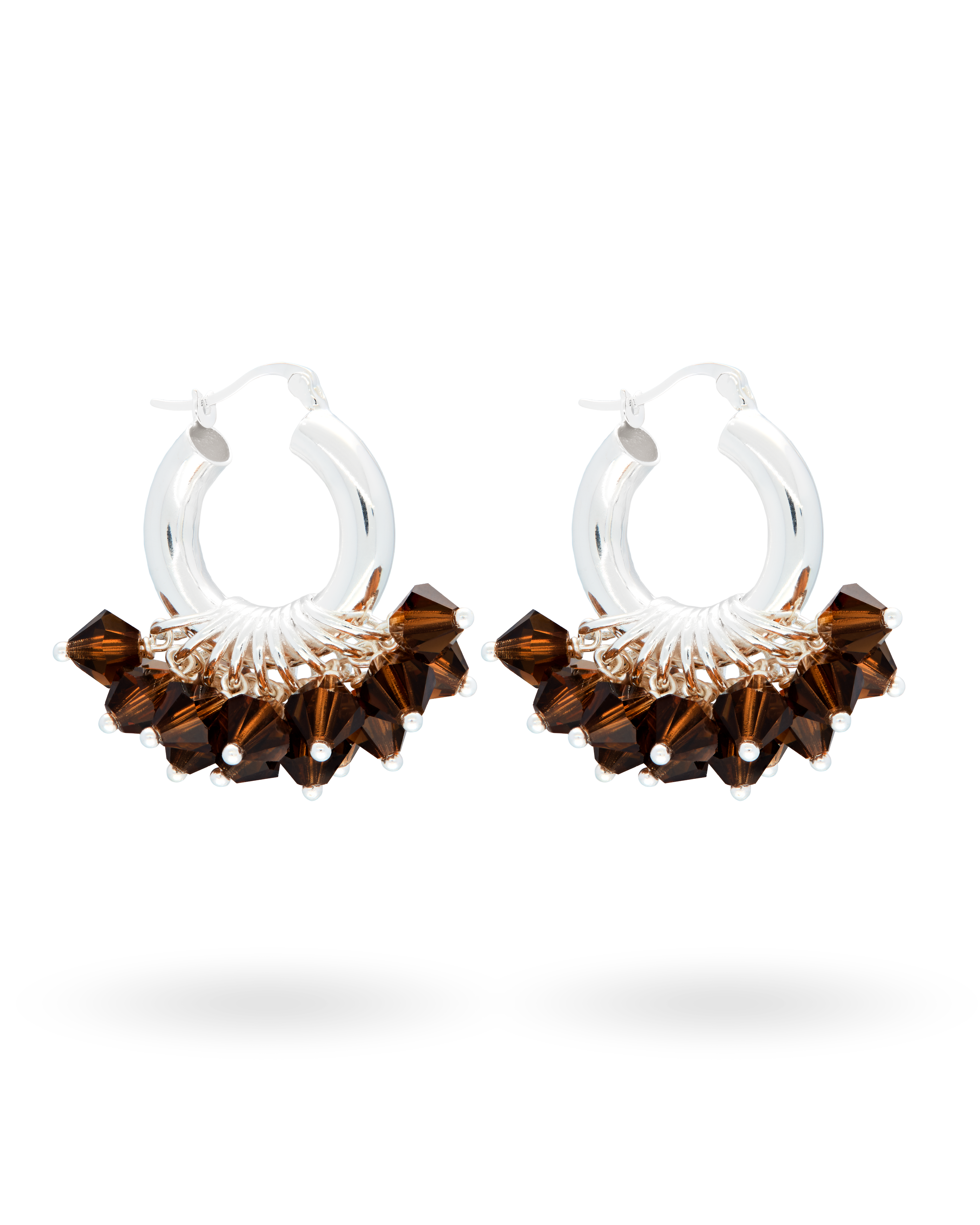 Chocolicious Earrings in Silver