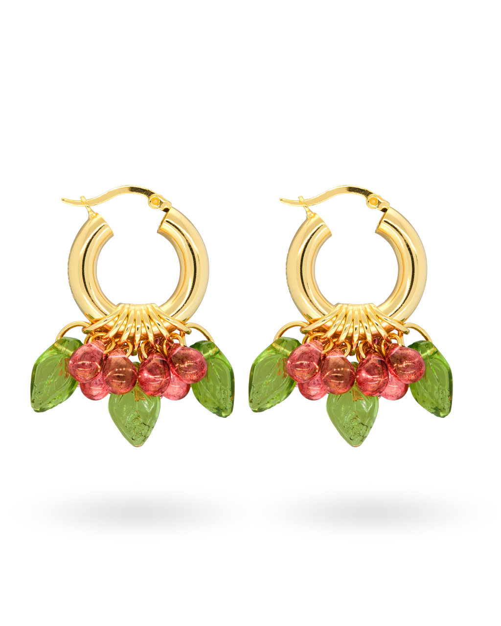 Cranberry Queen Earrings