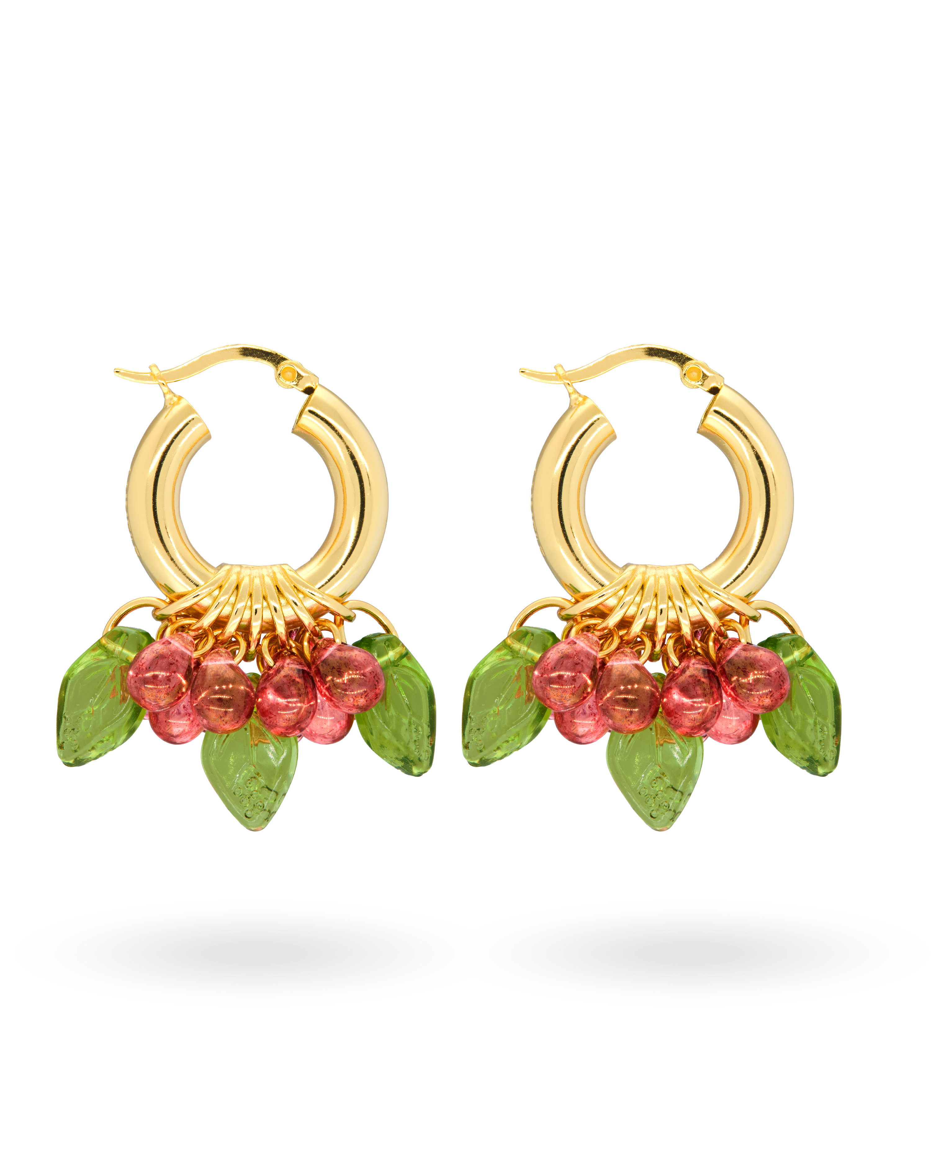 Cranberry Queen Earrings