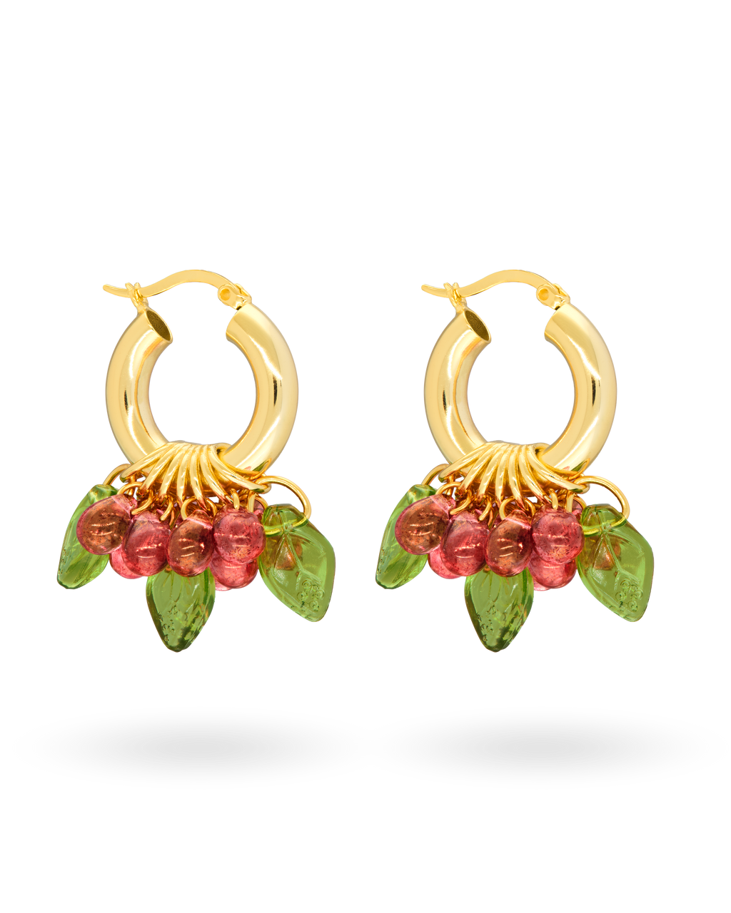 Cranberry Queen Earrings